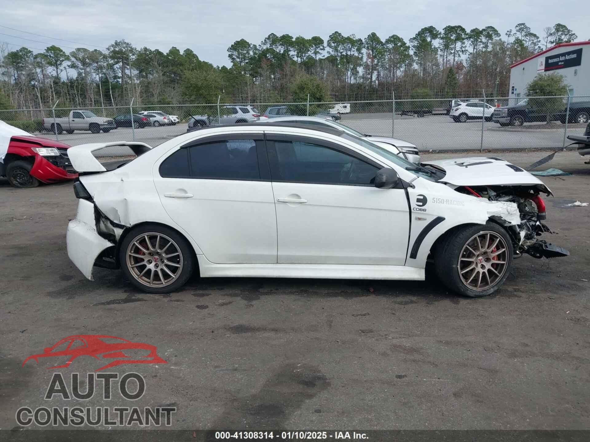 MITSUBISHI LANCER EVOLUTION 2011 - JA32W8FV9BU045781