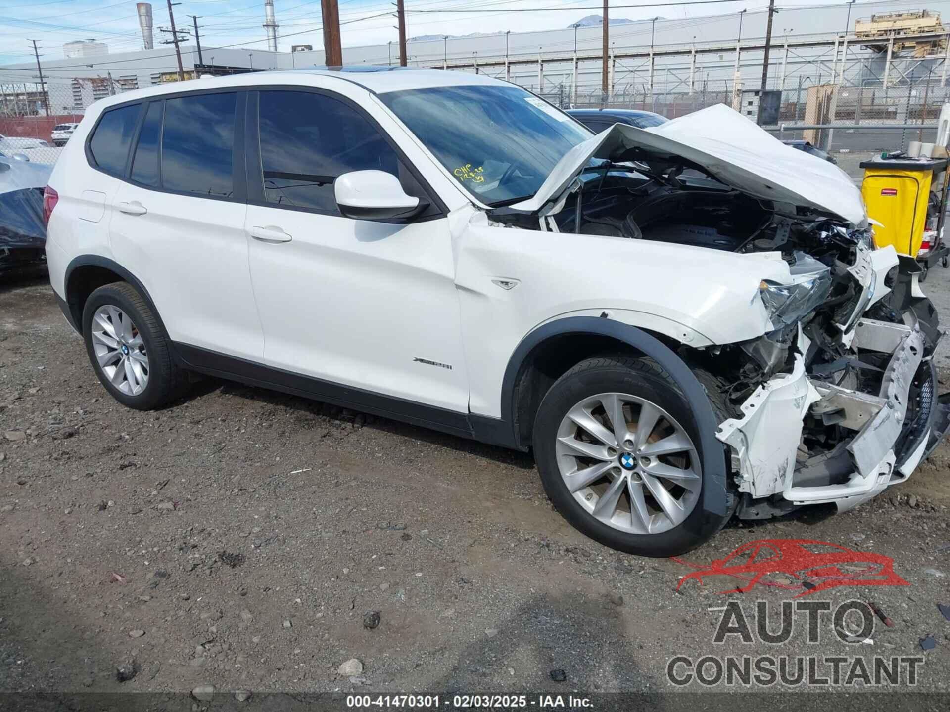 BMW X3 2014 - 5UXWX9C51E0D39750