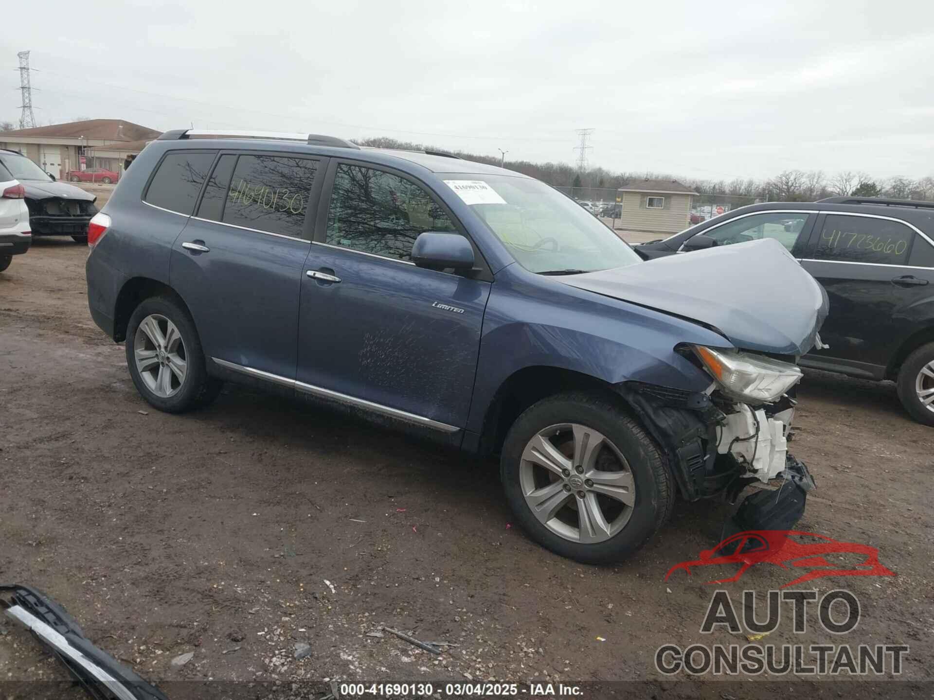 TOYOTA HIGHLANDER 2013 - 5TDDK3EH5DS190926