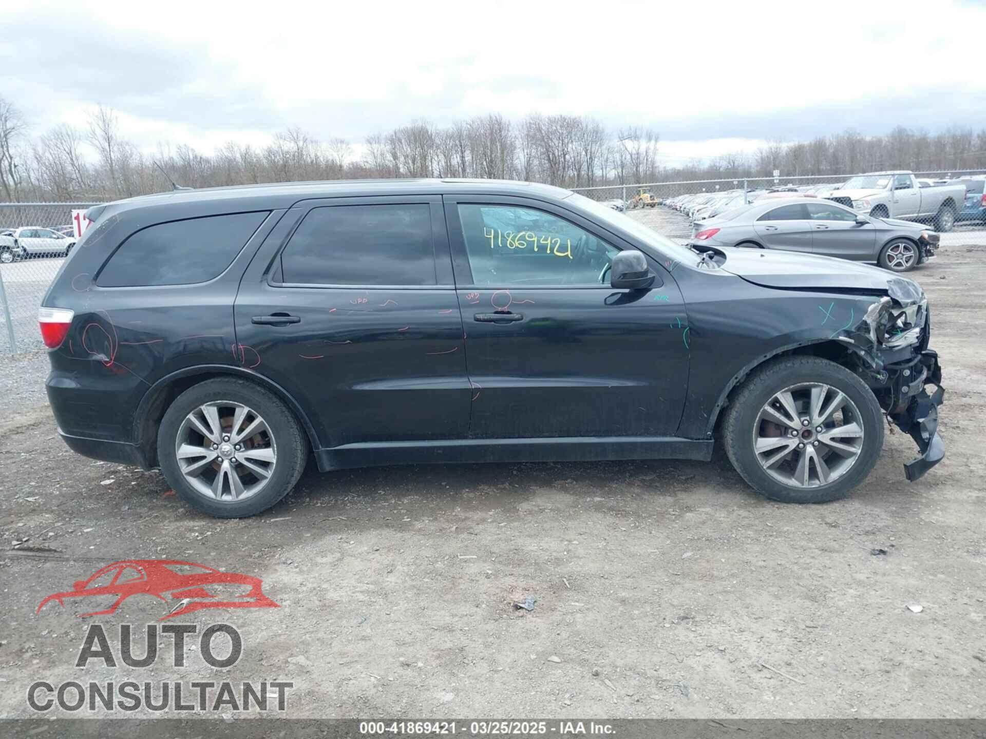 DODGE DURANGO 2013 - 1C4RDJAG2DC699021