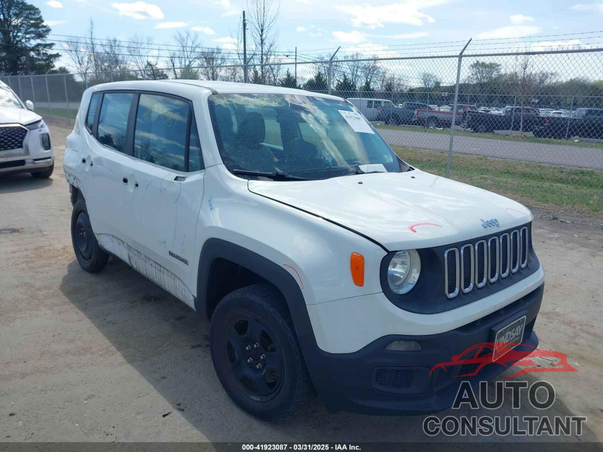 JEEP RENEGADE 2017 - ZACCJBAB5HPF98730