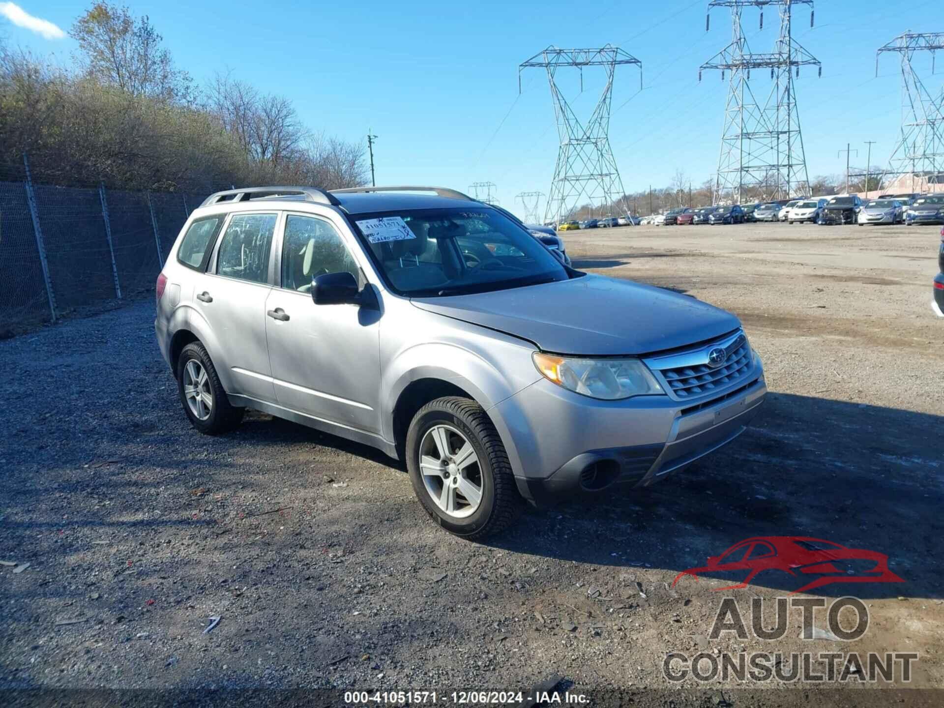 SUBARU FORESTER 2011 - JF2SHBBCXBH722604