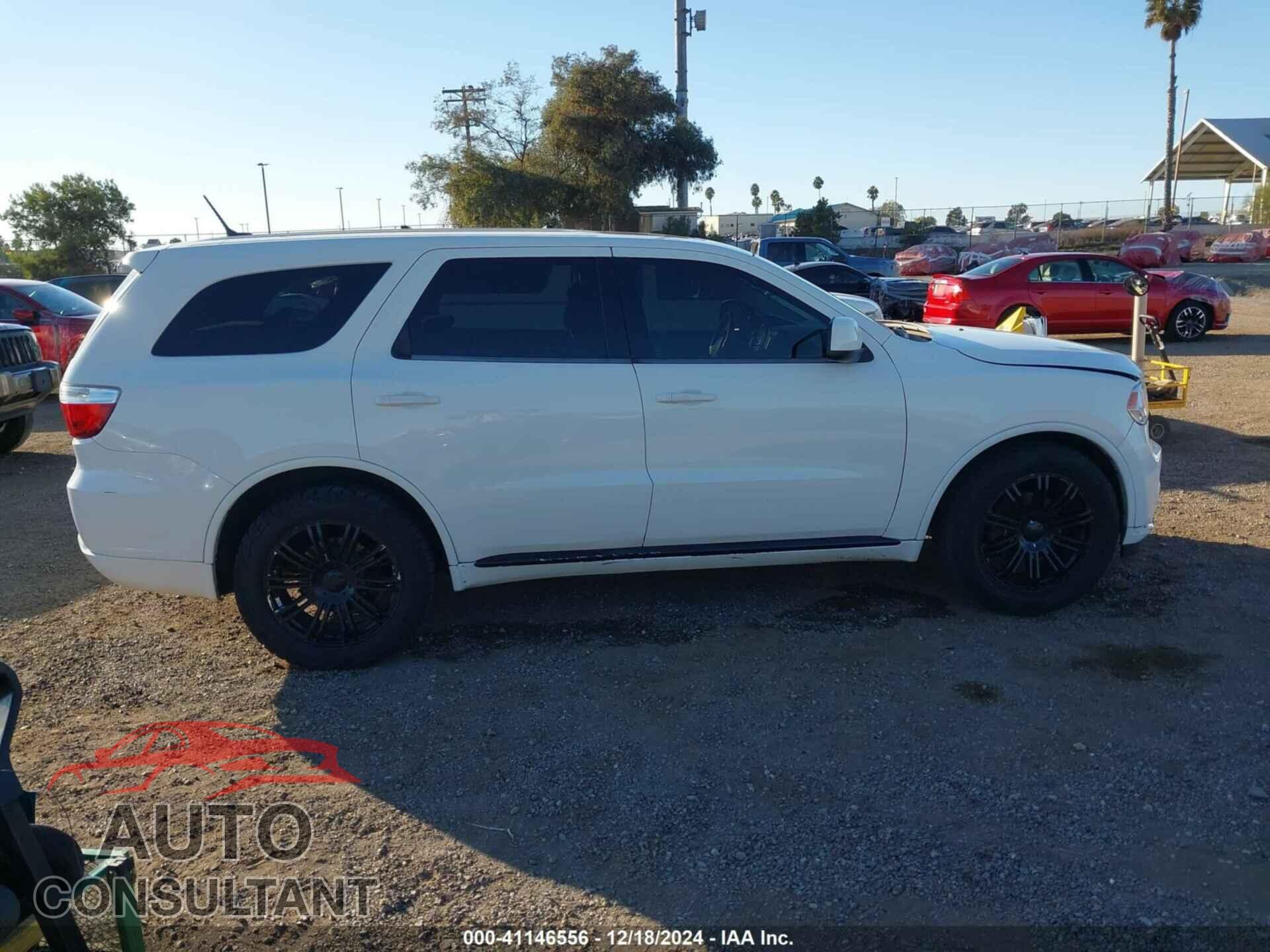 DODGE DURANGO 2012 - 1C4RDHAGXCC257238