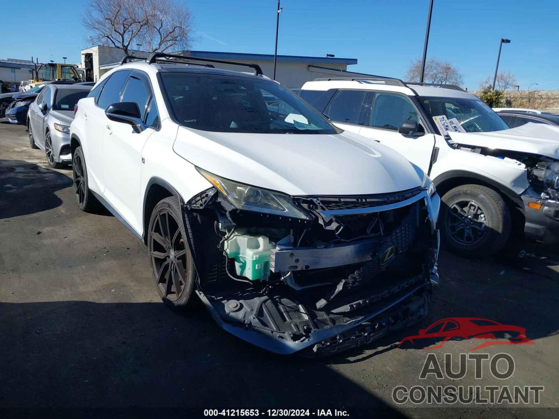 LEXUS RX 350 2016 - 2T2BZMCA6GC008898