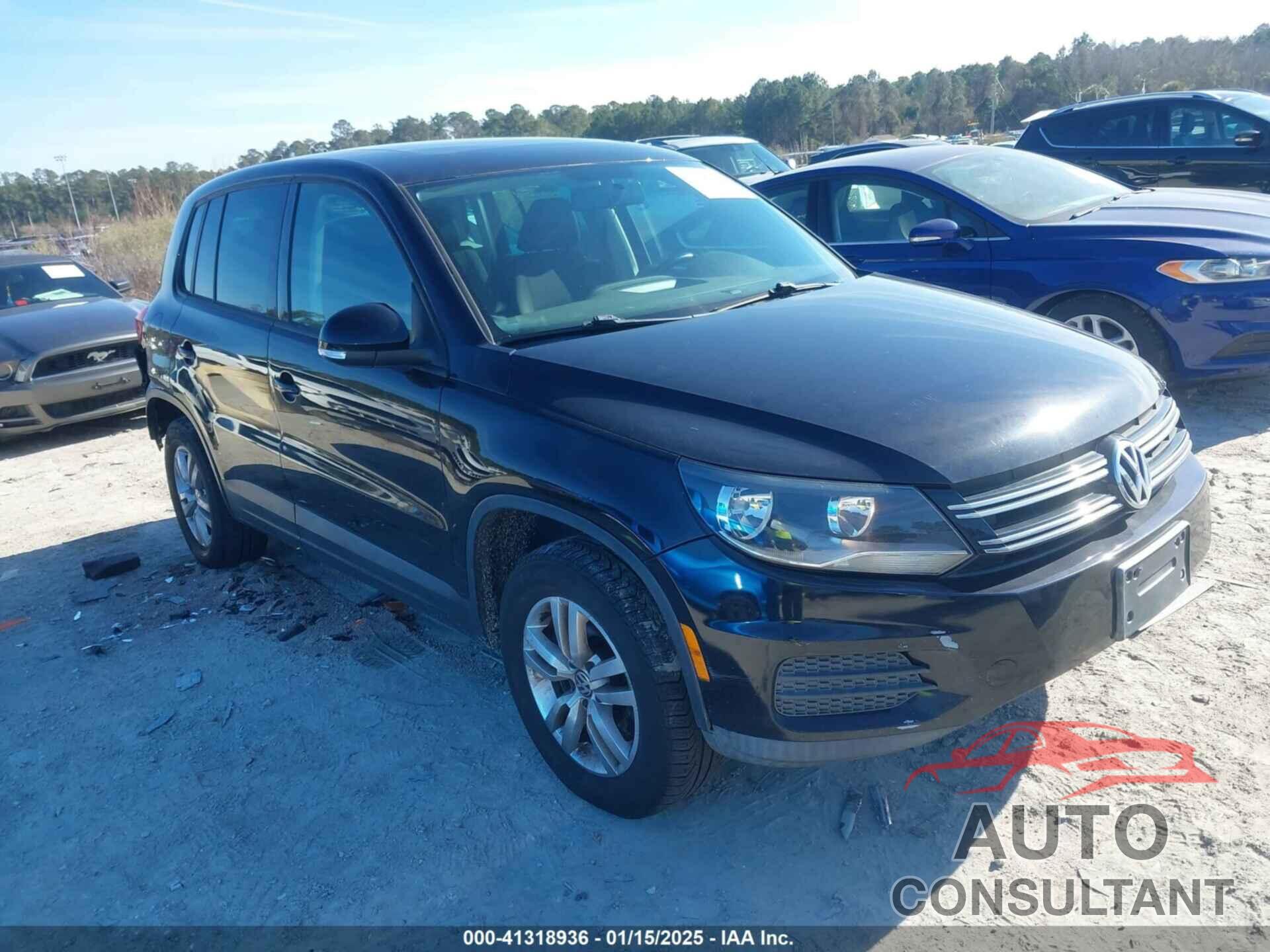 VOLKSWAGEN TIGUAN 2013 - WVGBV7AX4DW517654