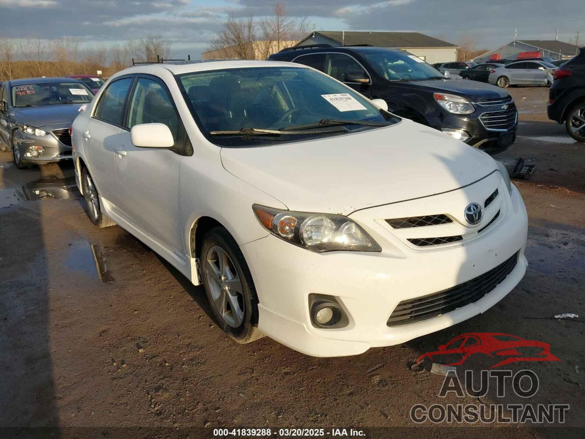 TOYOTA COROLLA 2012 - 2T1BU4EE3CC904704