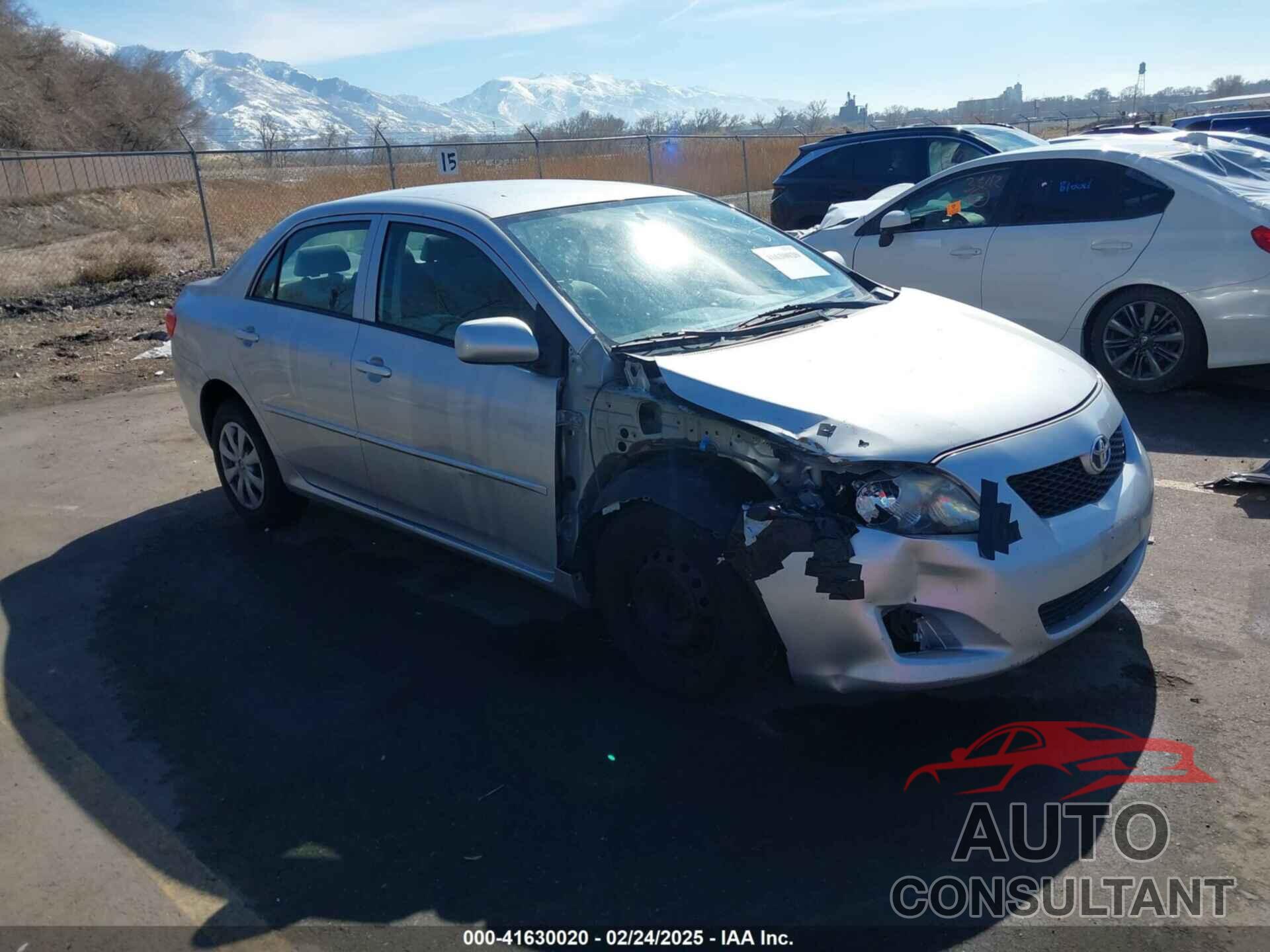 TOYOTA COROLLA 2009 - JTDBL40E699080111