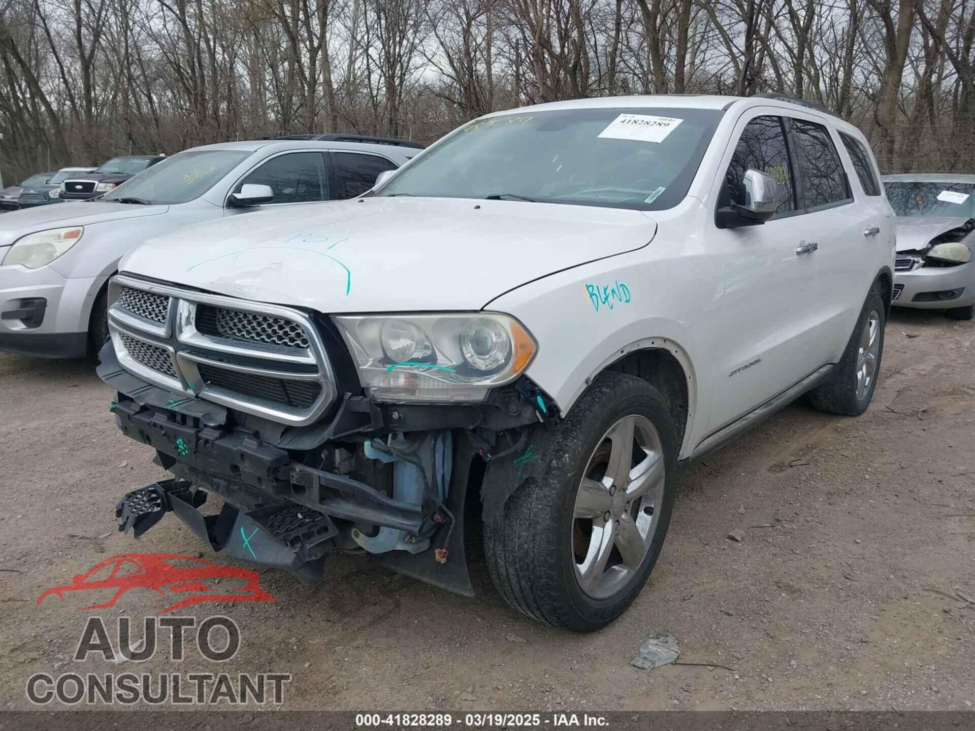 DODGE DURANGO 2013 - 1C4RDJEG7DC687196