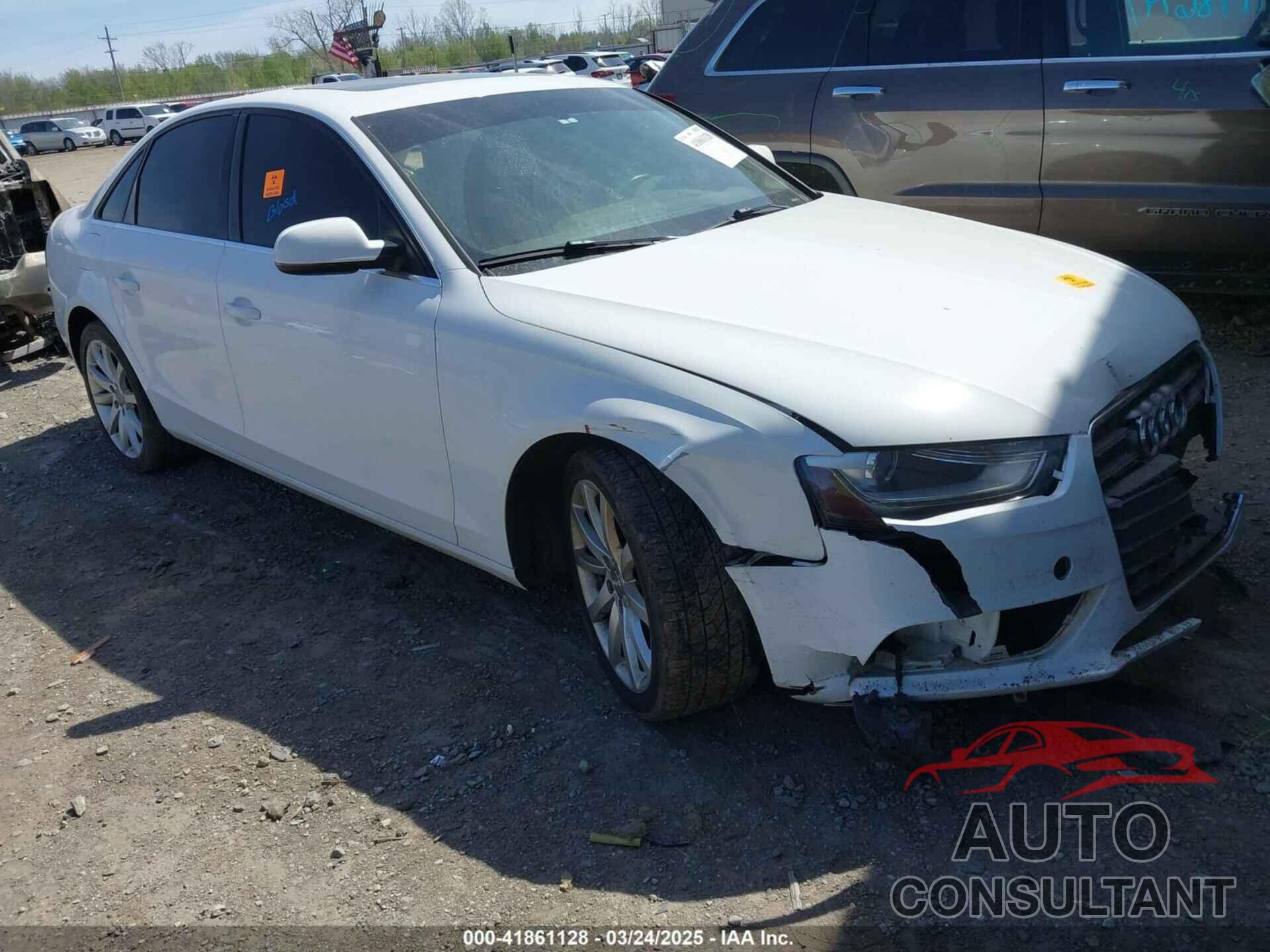 AUDI A4 2013 - WAUFFAFL9DA097793