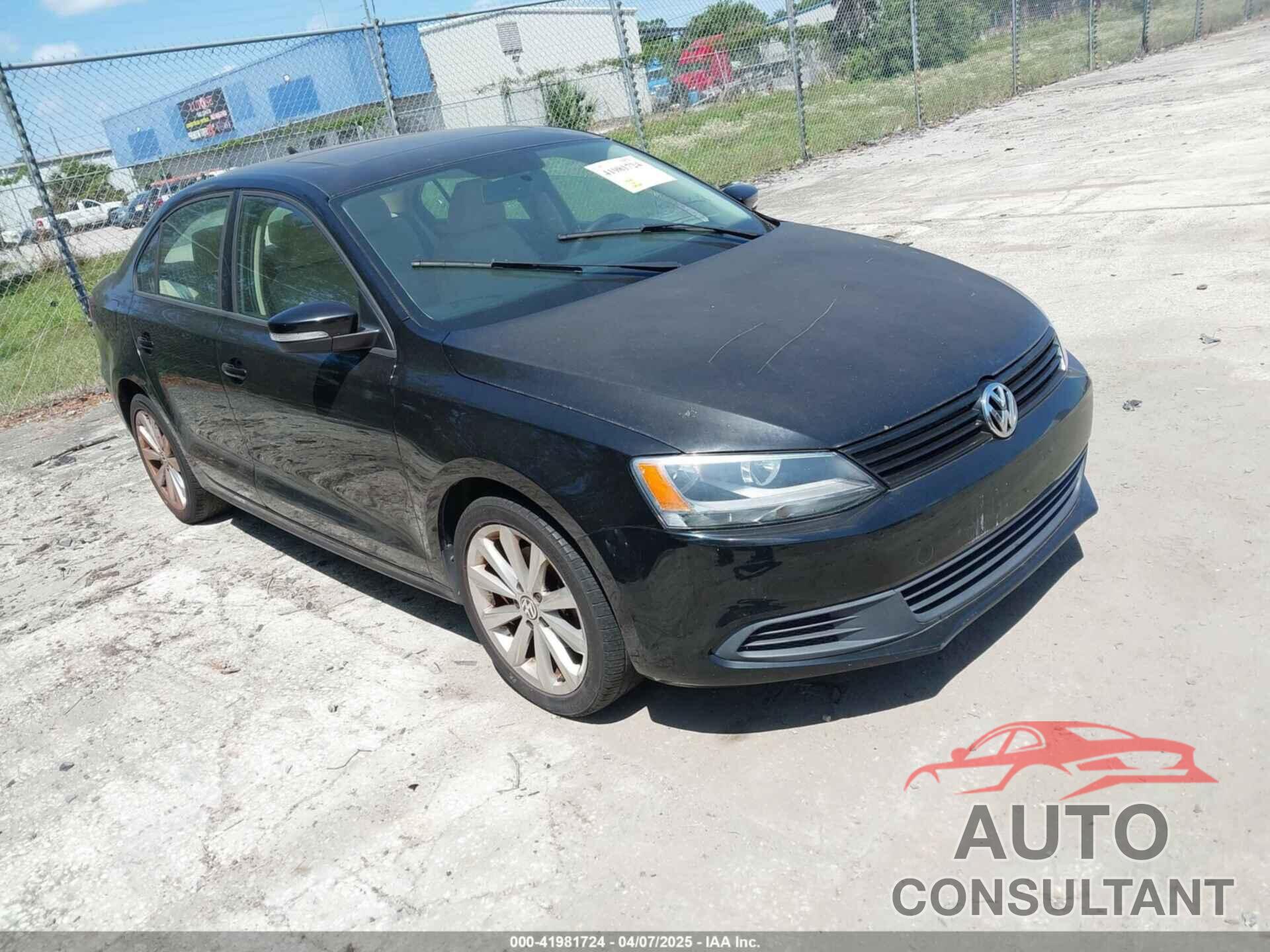 VOLKSWAGEN JETTA 2012 - 3VWDP7AJ4CM421957