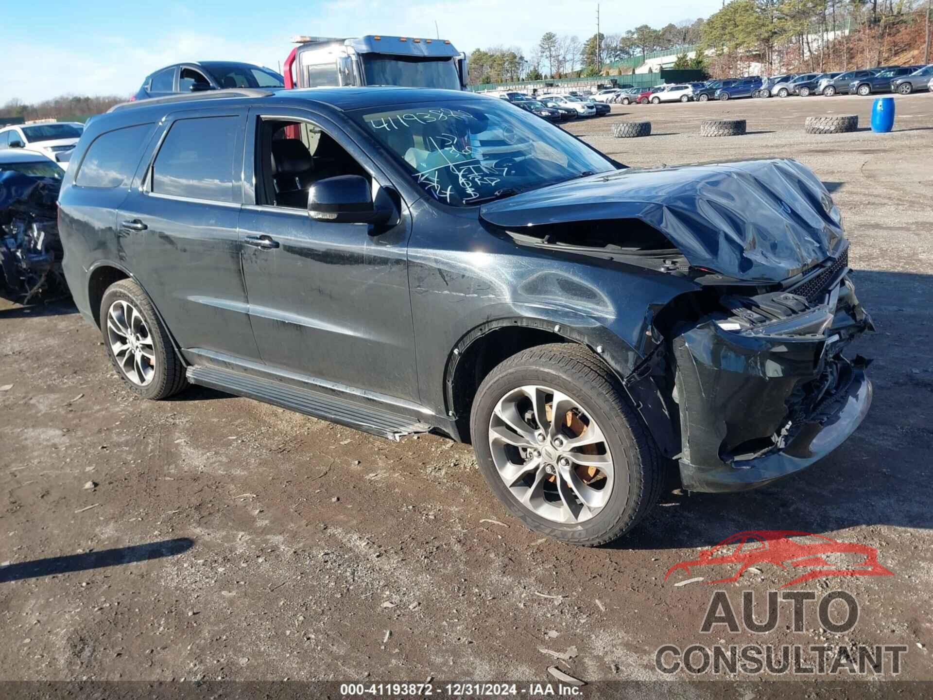 DODGE DURANGO 2019 - 1C4RDJDGXKC560425