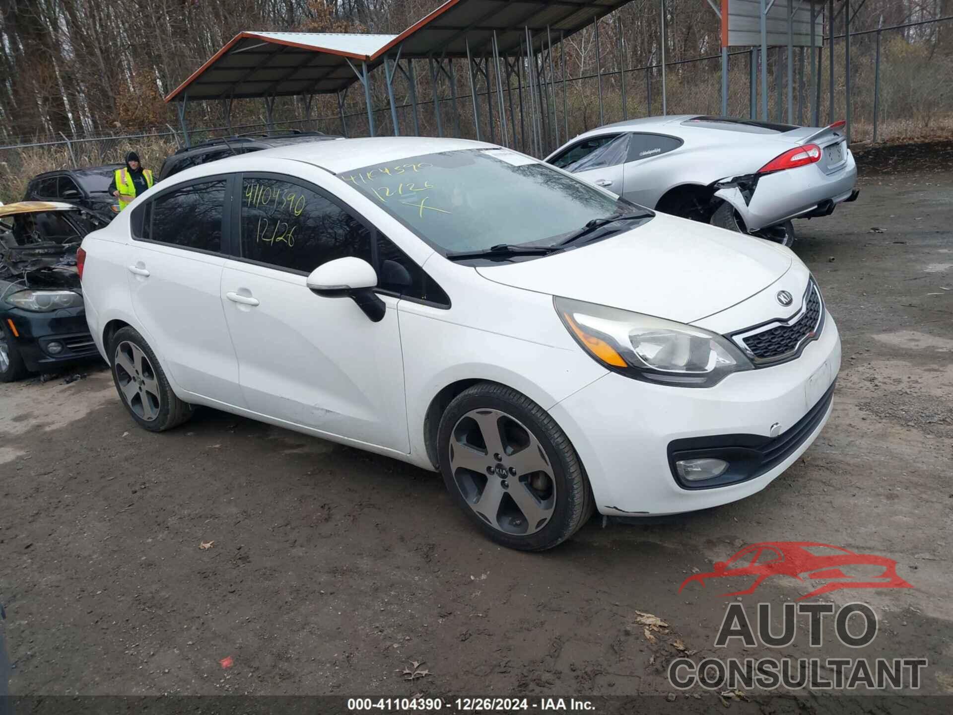 KIA RIO 2014 - KNADN4A39E6397776