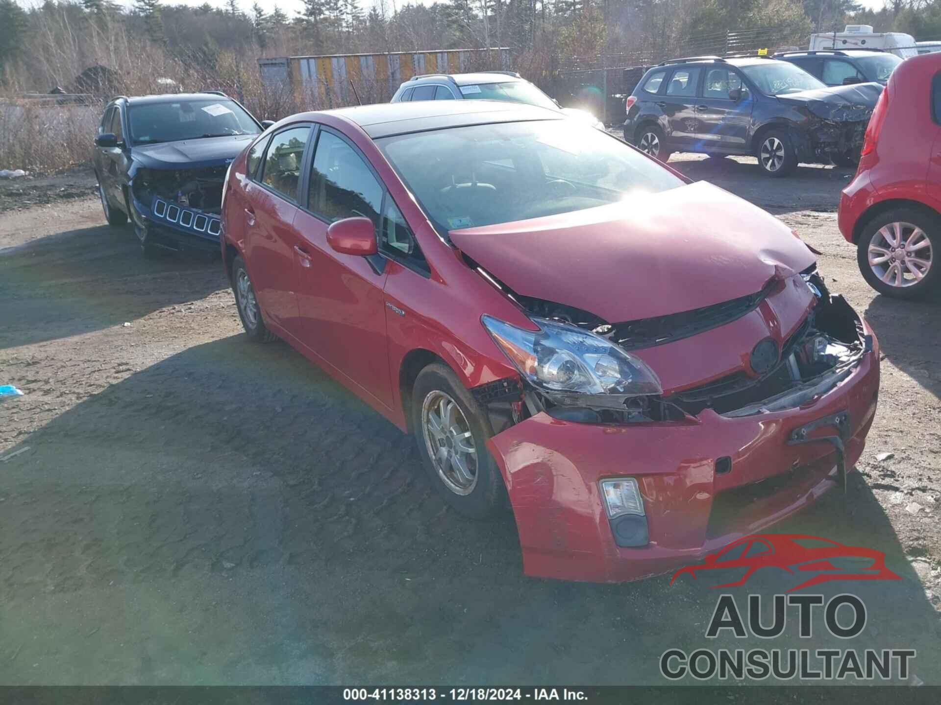 TOYOTA PRIUS 2010 - JTDKN3DU5A0146775