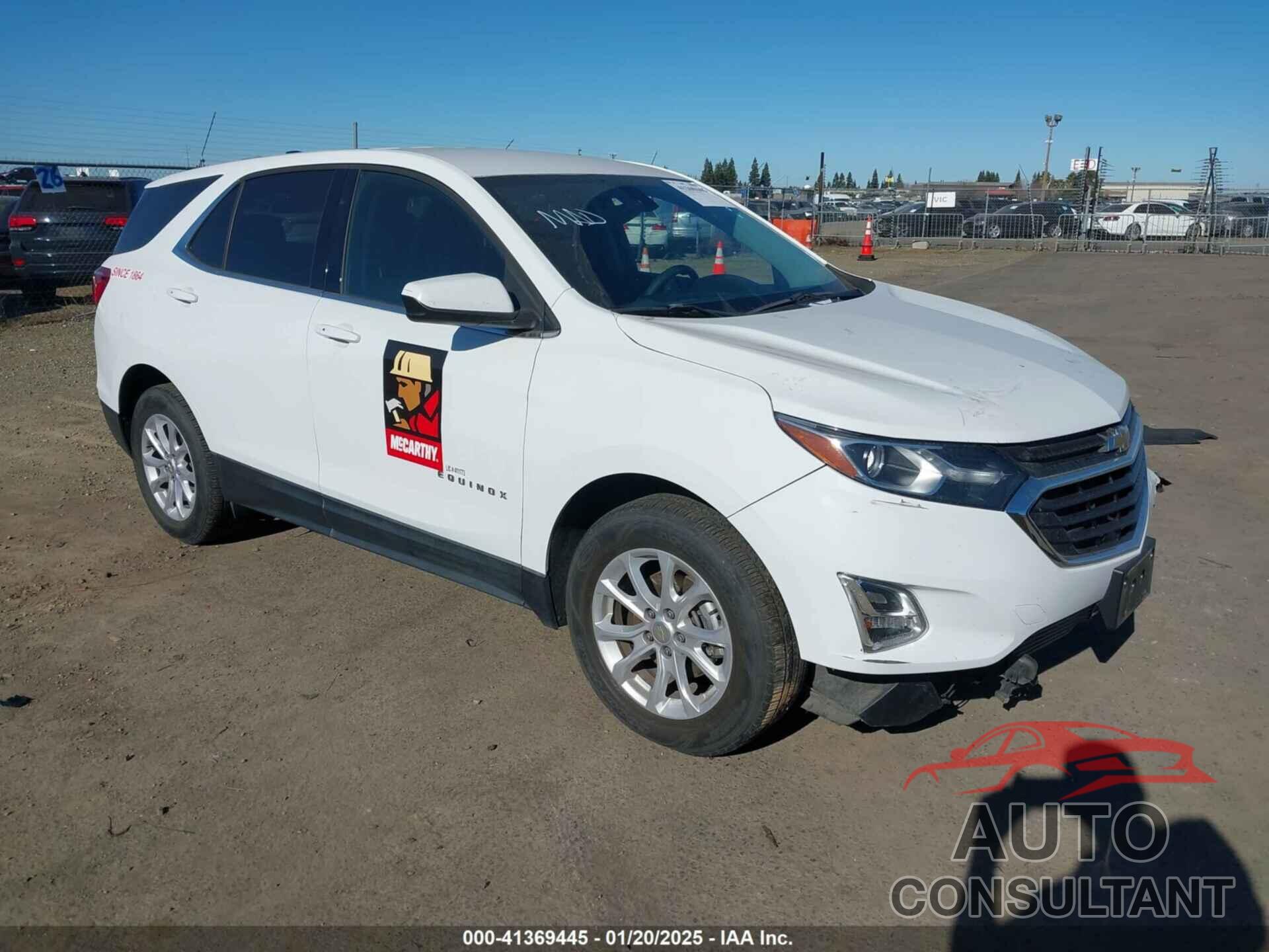 CHEVROLET EQUINOX 2018 - 3GNAXJEV6JS592371