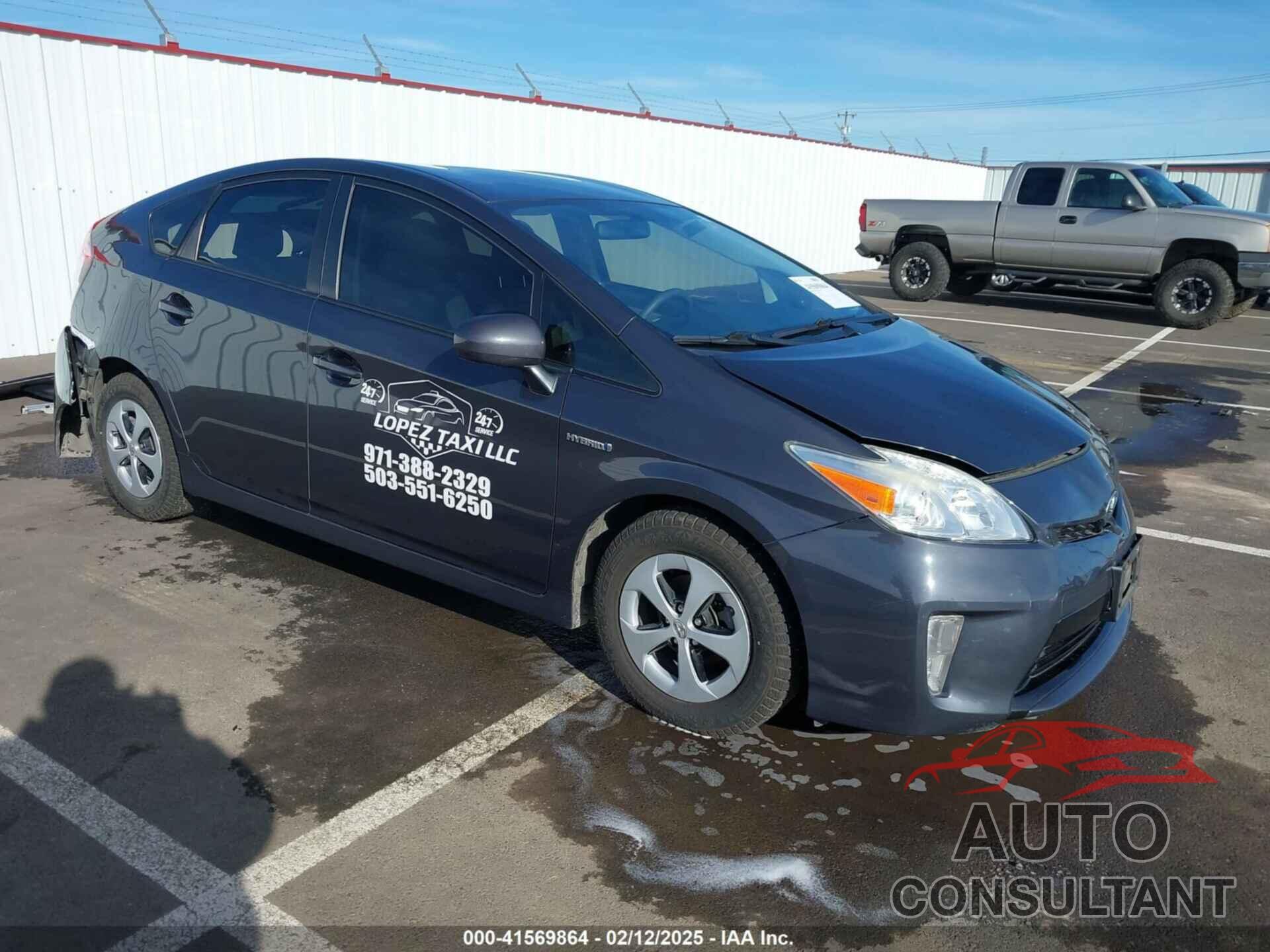 TOYOTA PRIUS 2014 - JTDKN3DU3E1743858