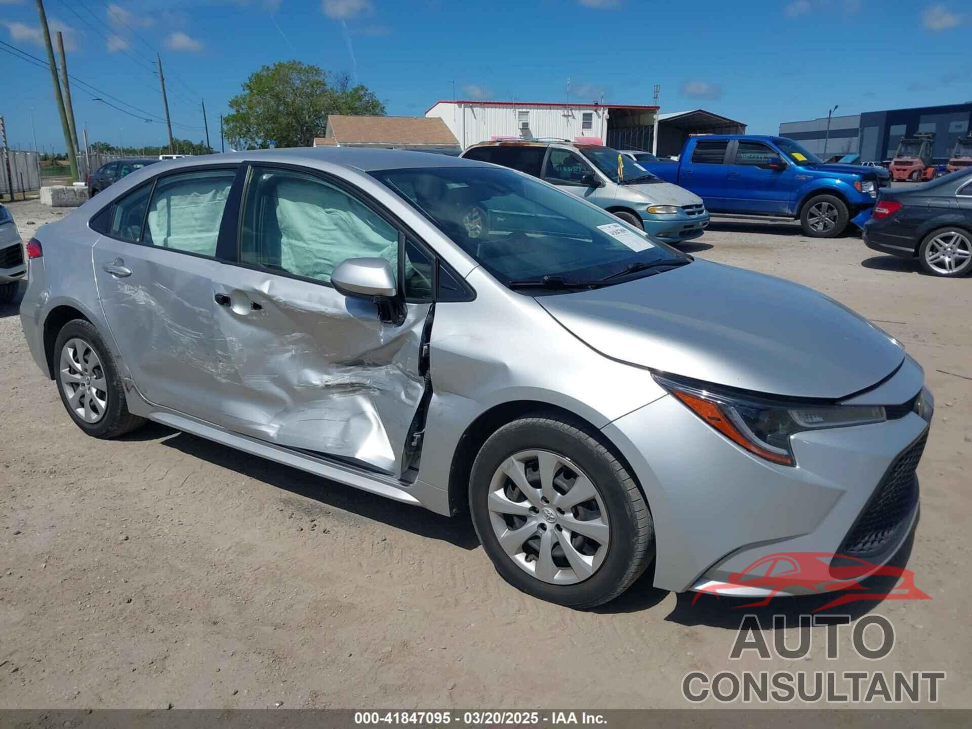 TOYOTA COROLLA 2021 - JTDEPMAE0MJ119069