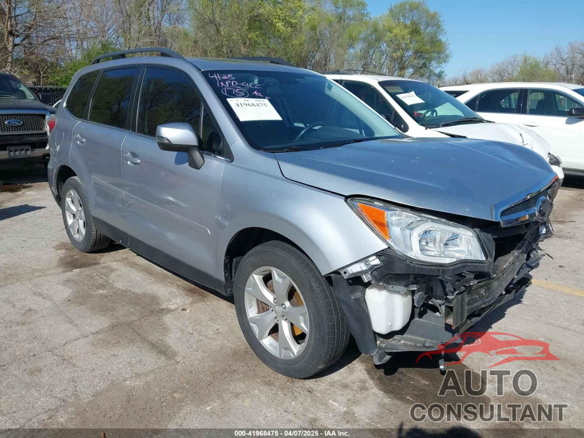 SUBARU FORESTER 2014 - JF2SJAPC5EH458364