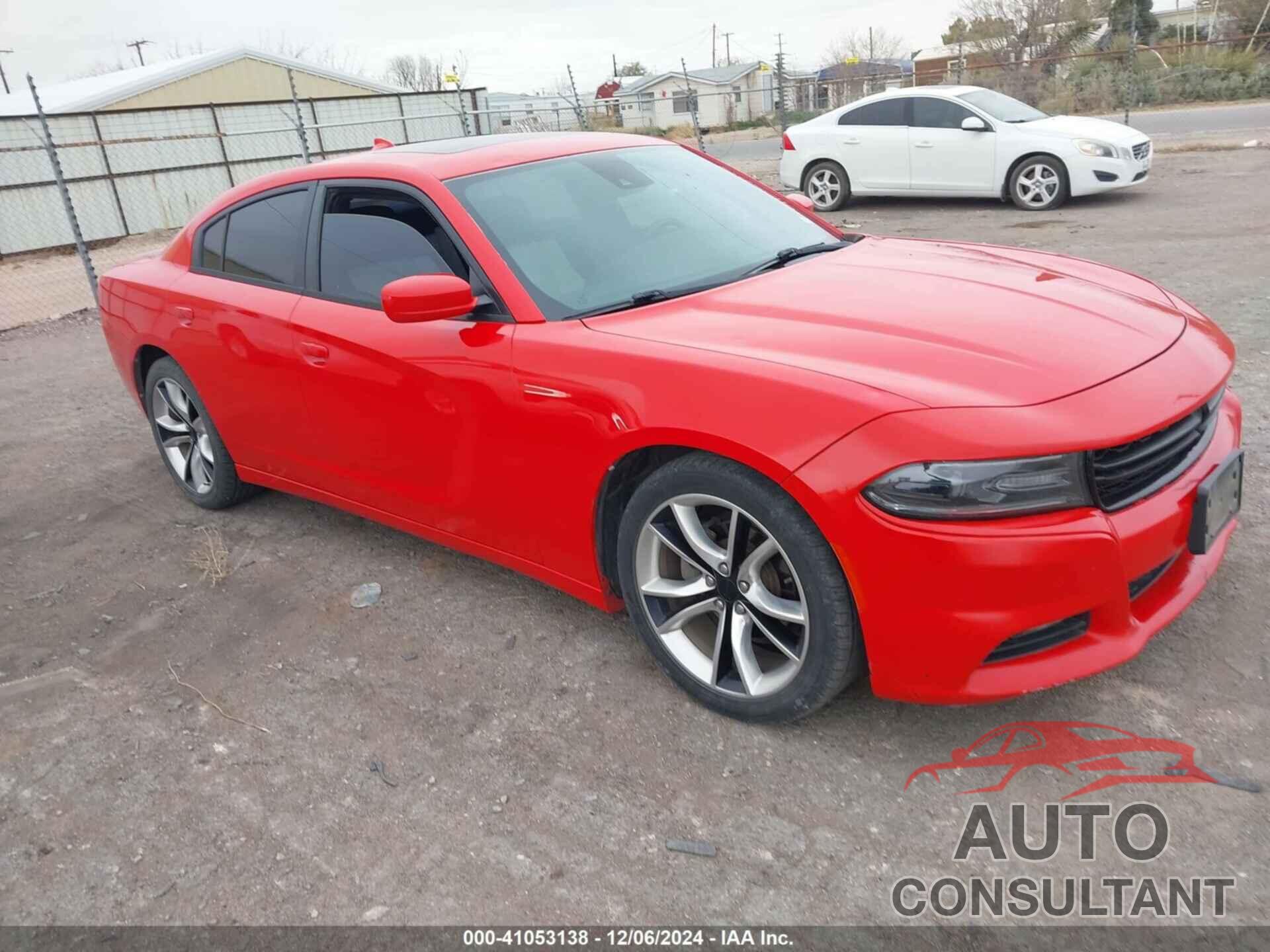 DODGE CHARGER 2016 - 2C3CDXHGXGH228187