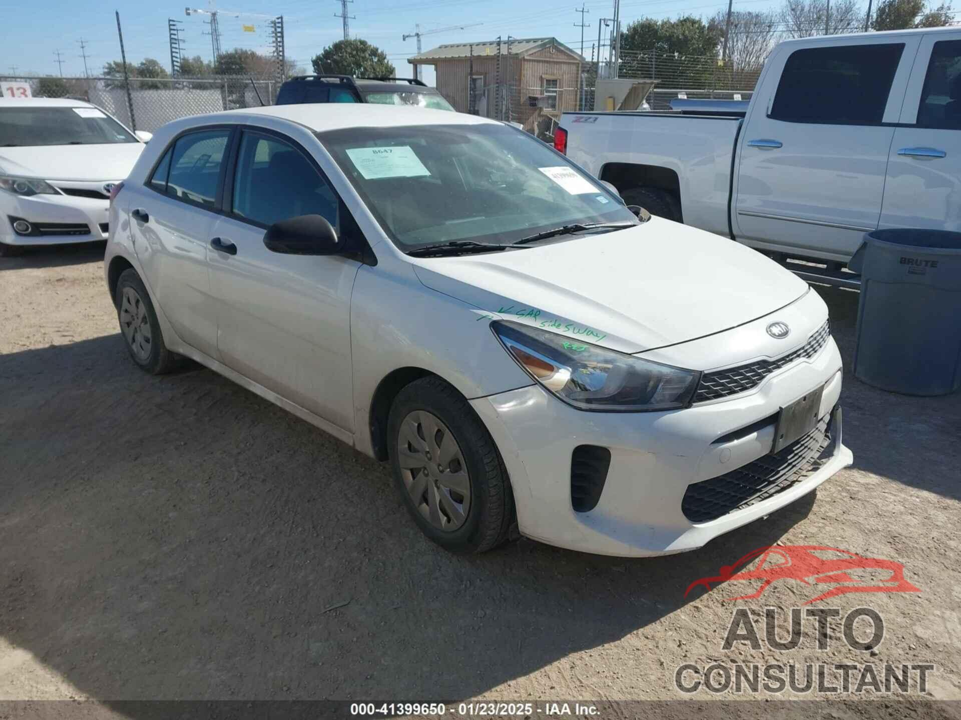 KIA RIO 2018 - 3KPA25AB8JE087859