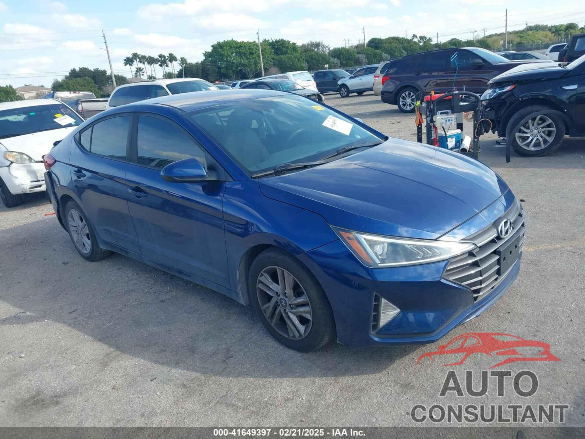 HYUNDAI ELANTRA 2020 - 5NPD84LF7LH548778