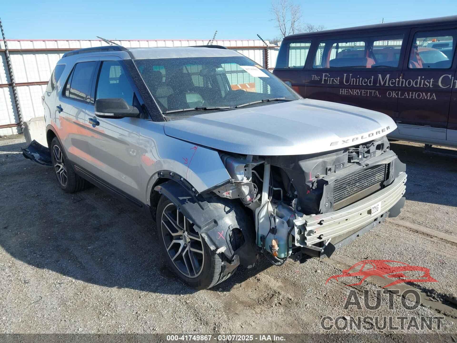 FORD EXPLORER 2017 - 1FM5K8GT0HGC89250