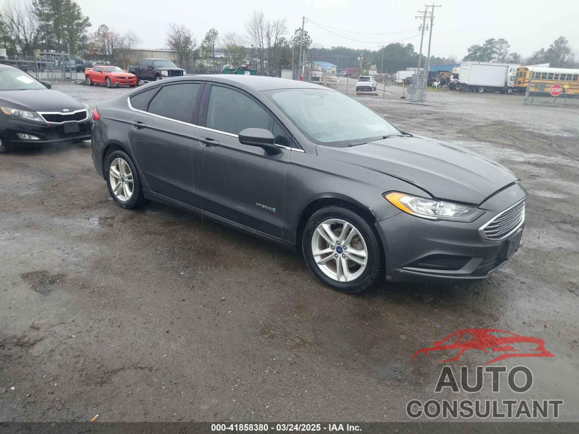 FORD FUSION HYBRID 2018 - 3FA6P0LU6JR165451