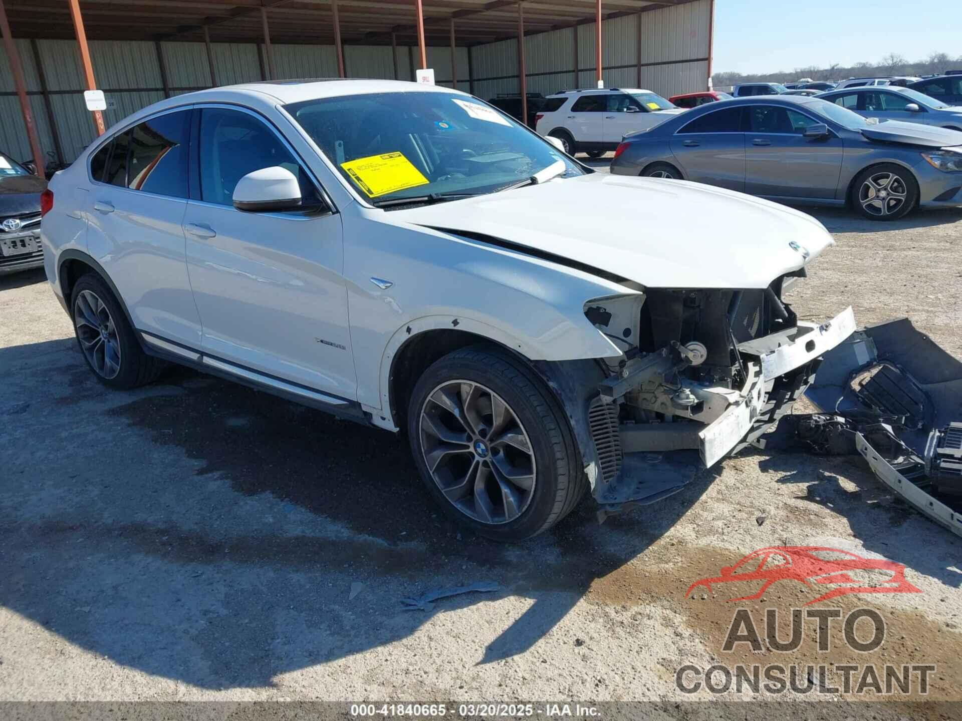 BMW X4 2016 - 5UXXW3C59G0R19977