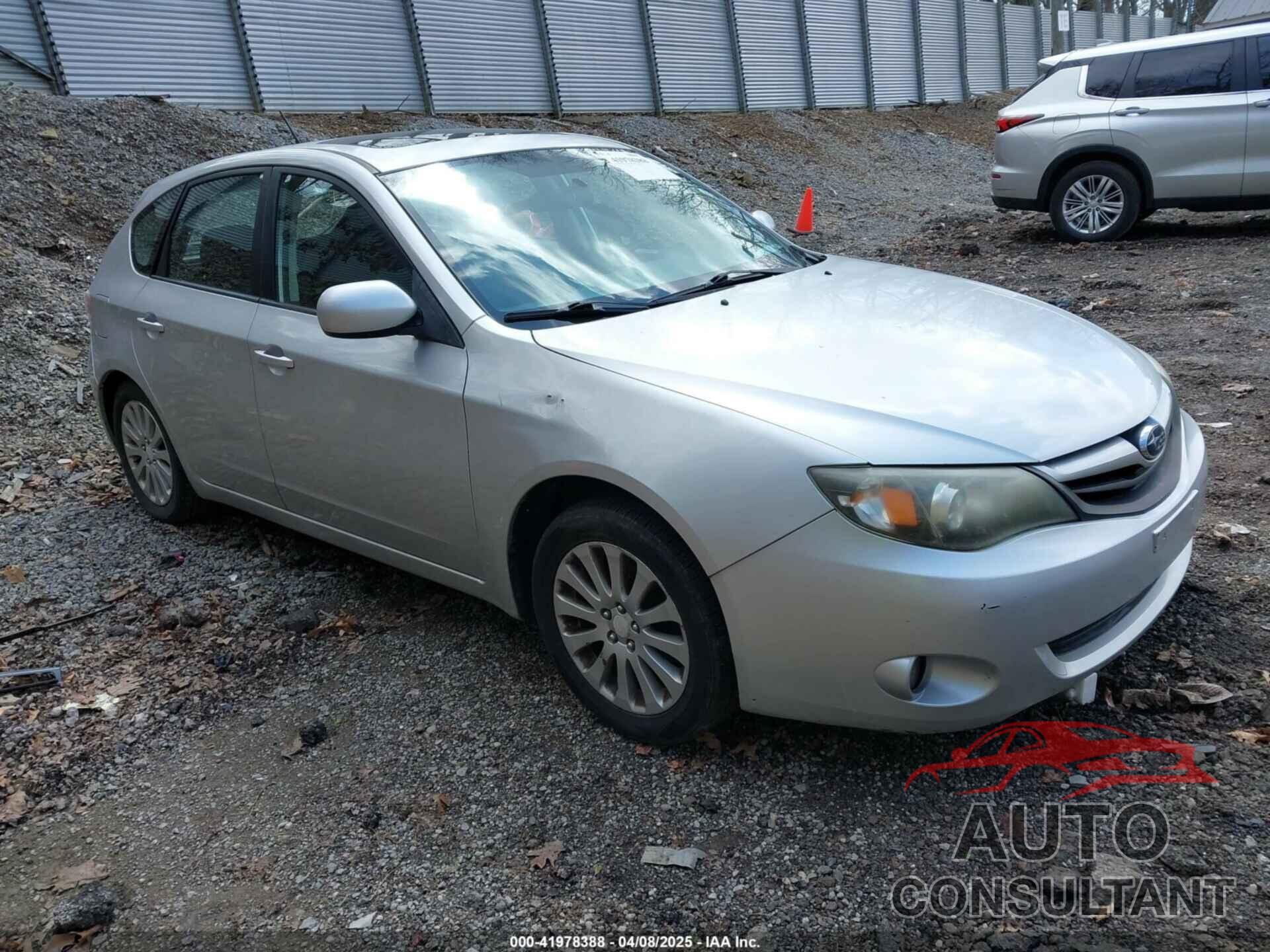 SUBARU IMPREZA 2010 - JF1GH6B66AH823536