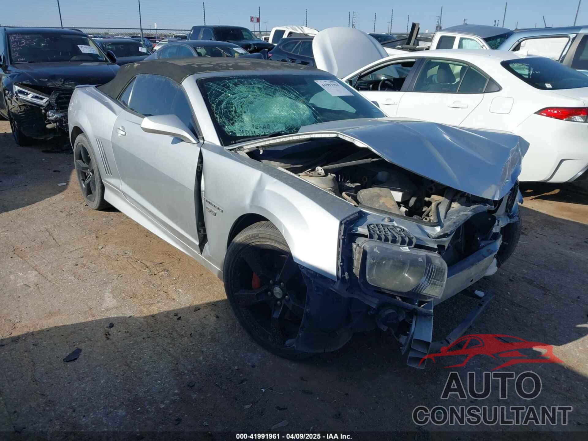 CHEVROLET CAMARO 2012 - 2G1FK3DJ2C9131099