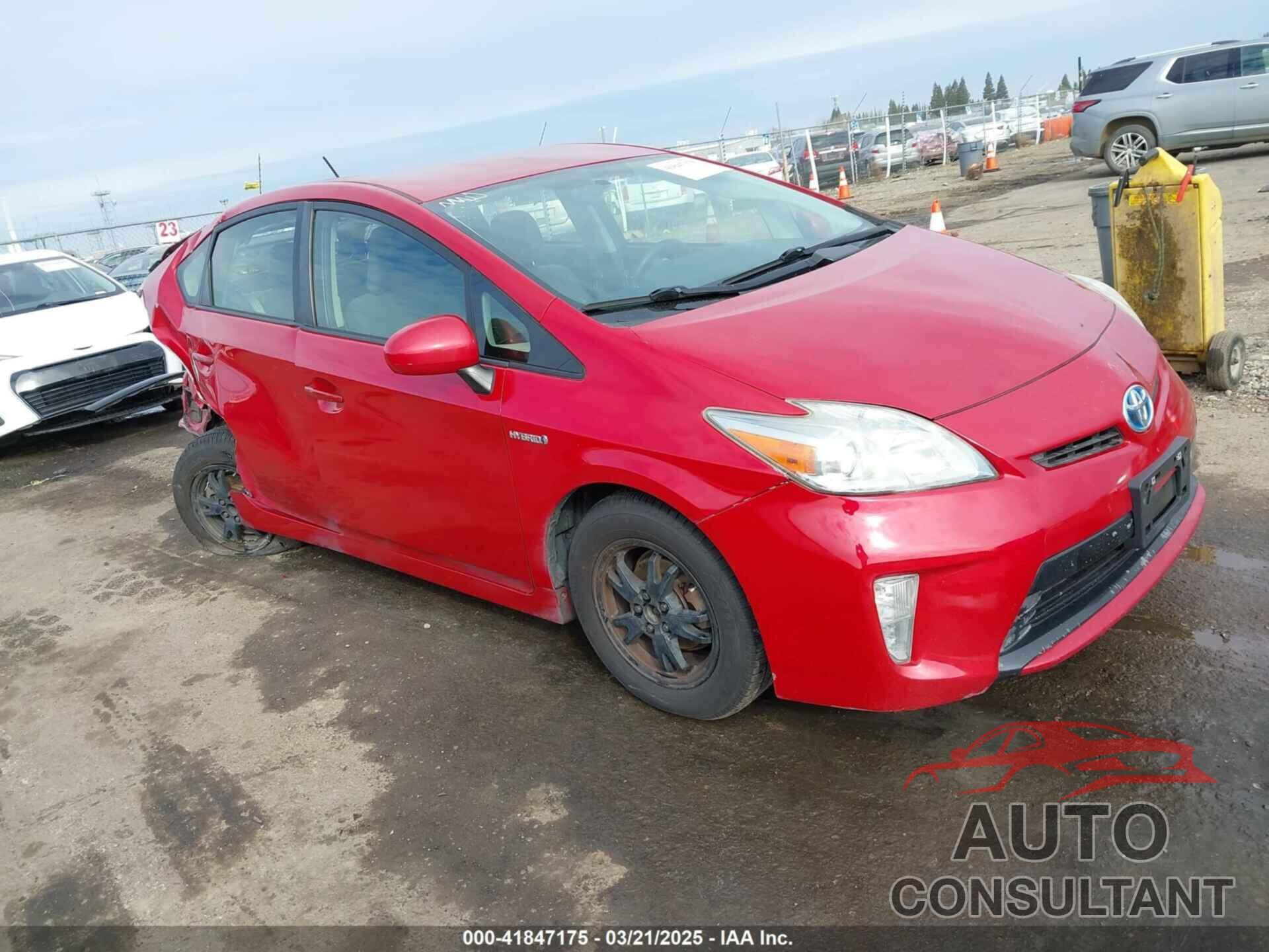 TOYOTA PRIUS 2013 - JTDKN3DU3D5687427