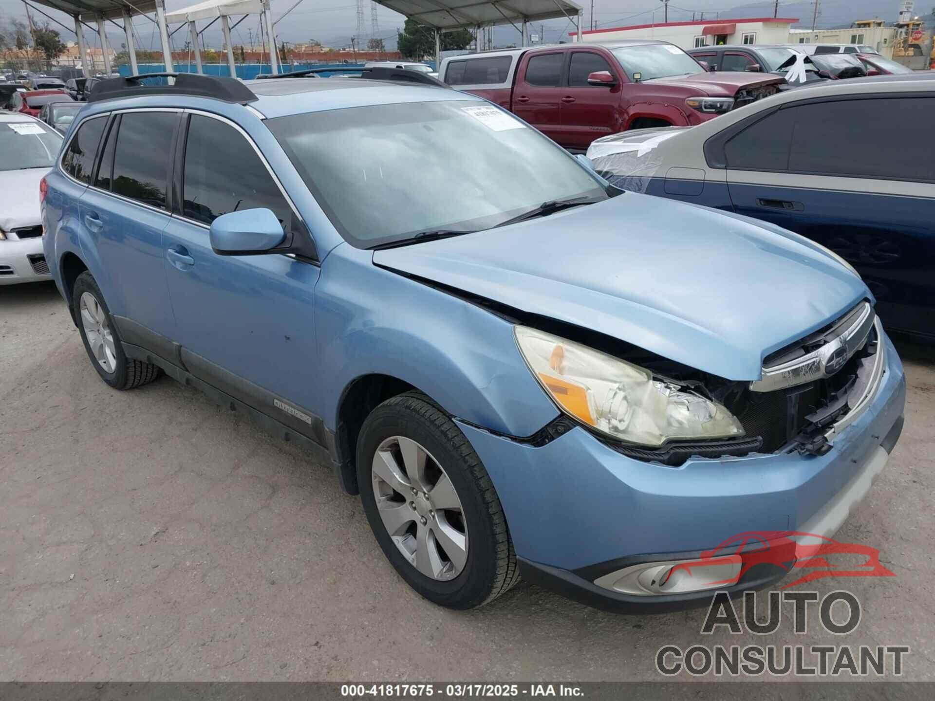 SUBARU OUTBACK 2011 - 4S4BRBLC8B3399575