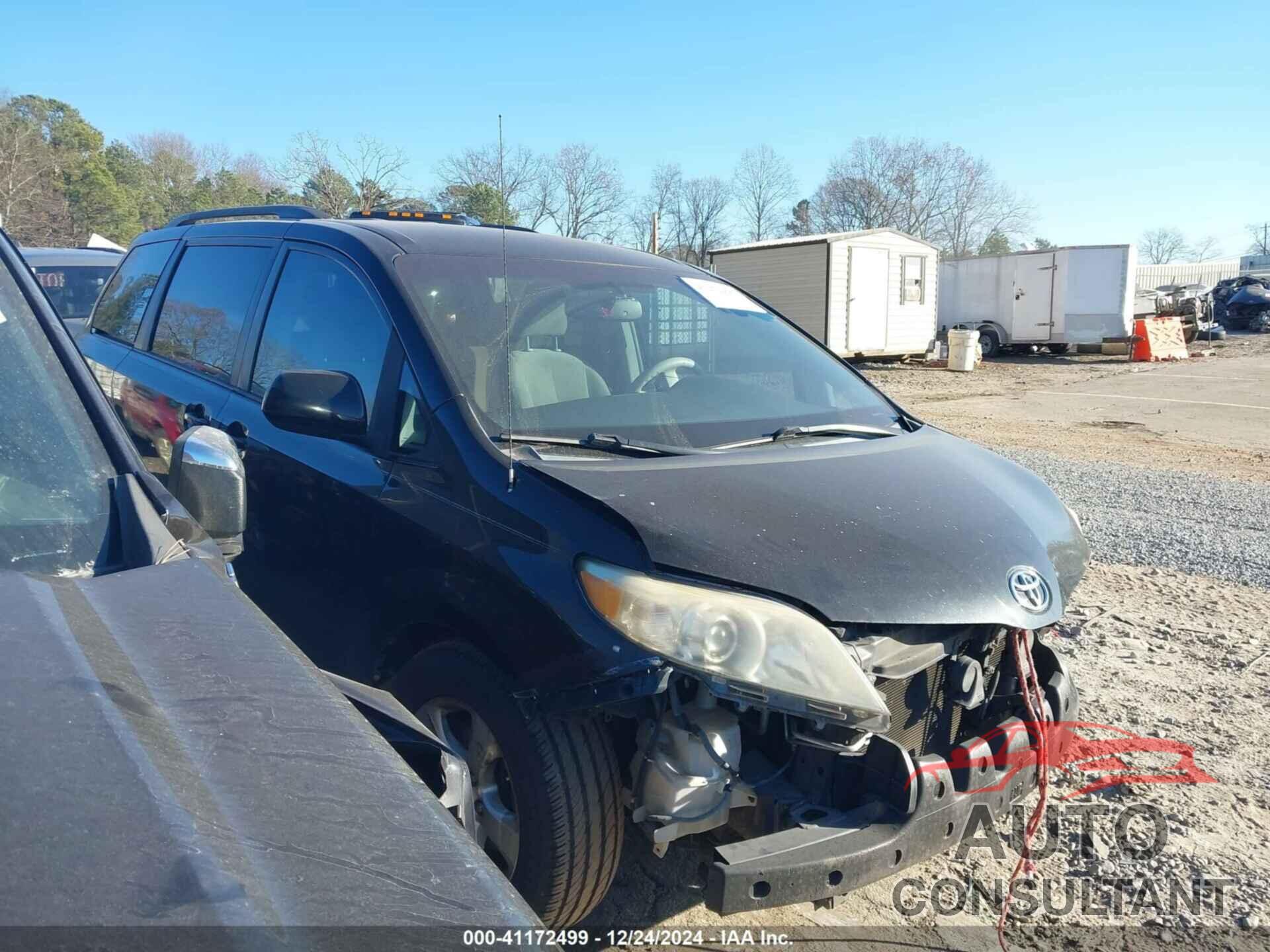 TOYOTA SIENNA 2013 - 5TDKK3DCXDS287357