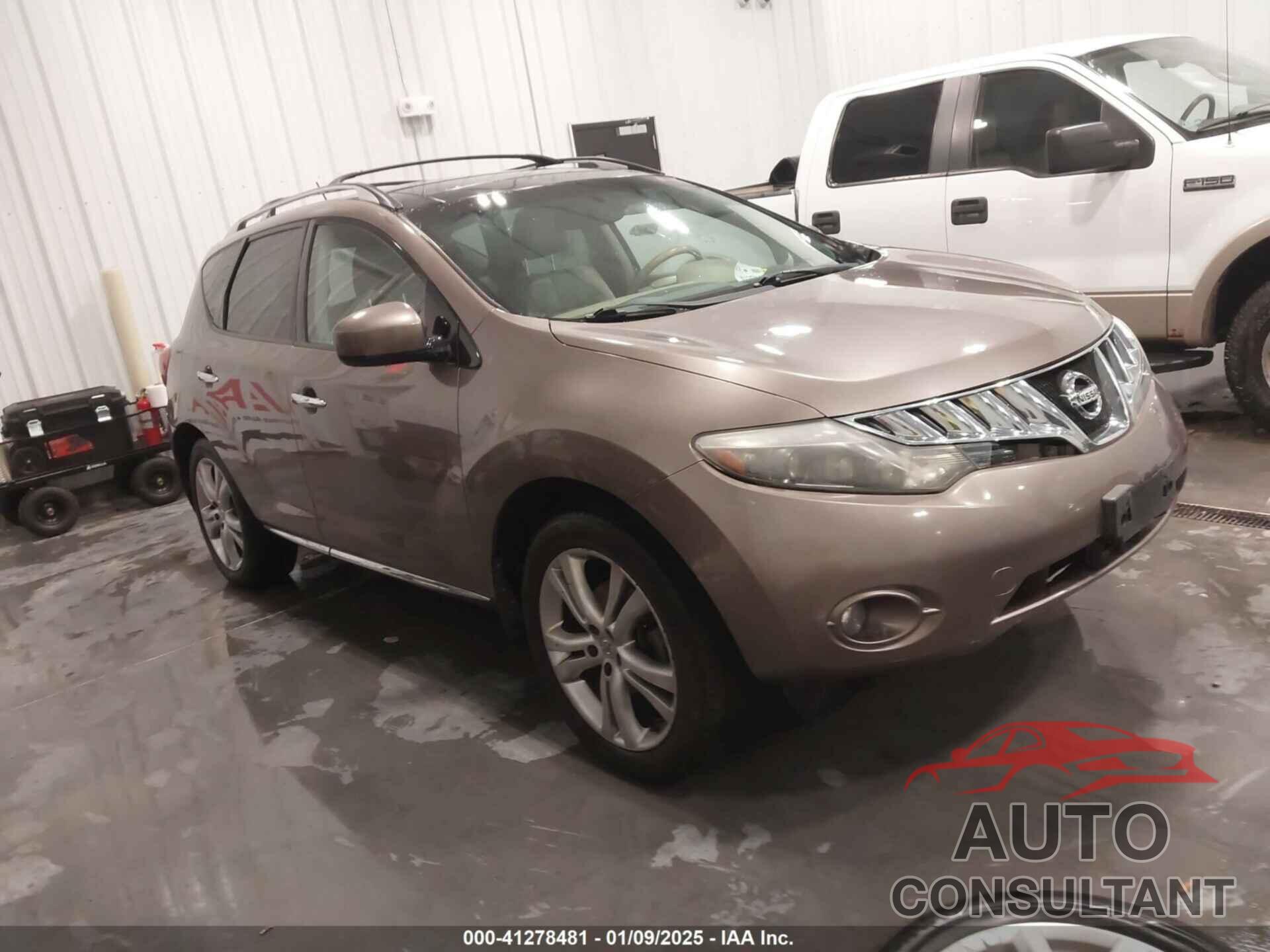 NISSAN MURANO 2009 - JN8AZ18W29W143796