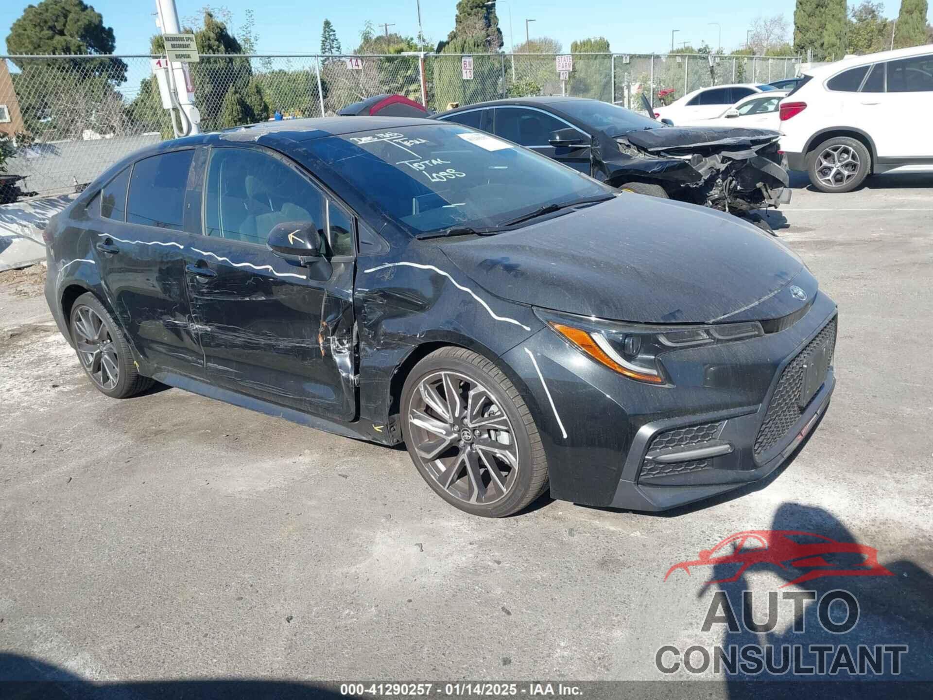 TOYOTA COROLLA 2021 - JTDP4MCE3MJ058556