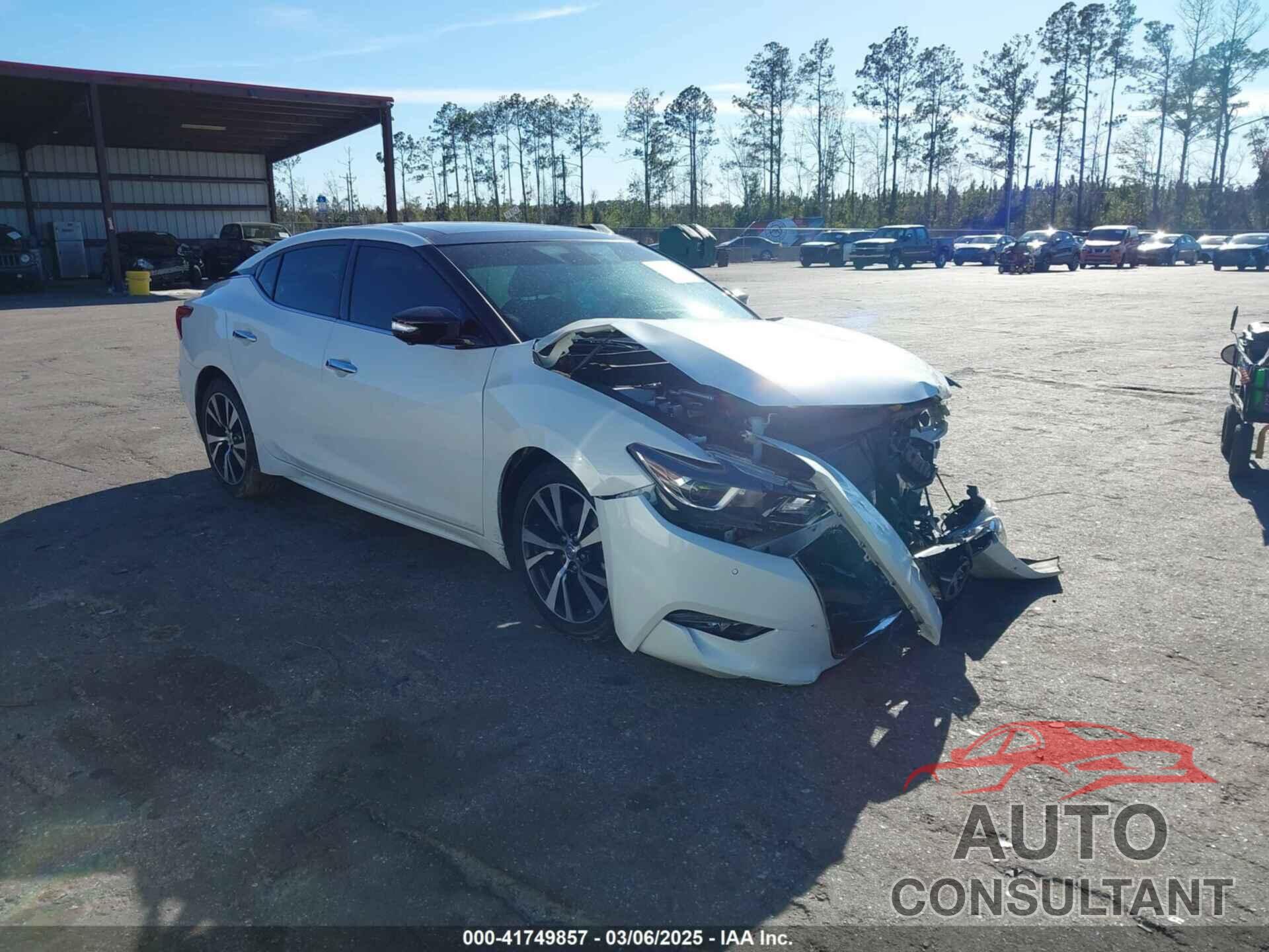 NISSAN MAXIMA 2018 - 1N4AA6AP8JC365273