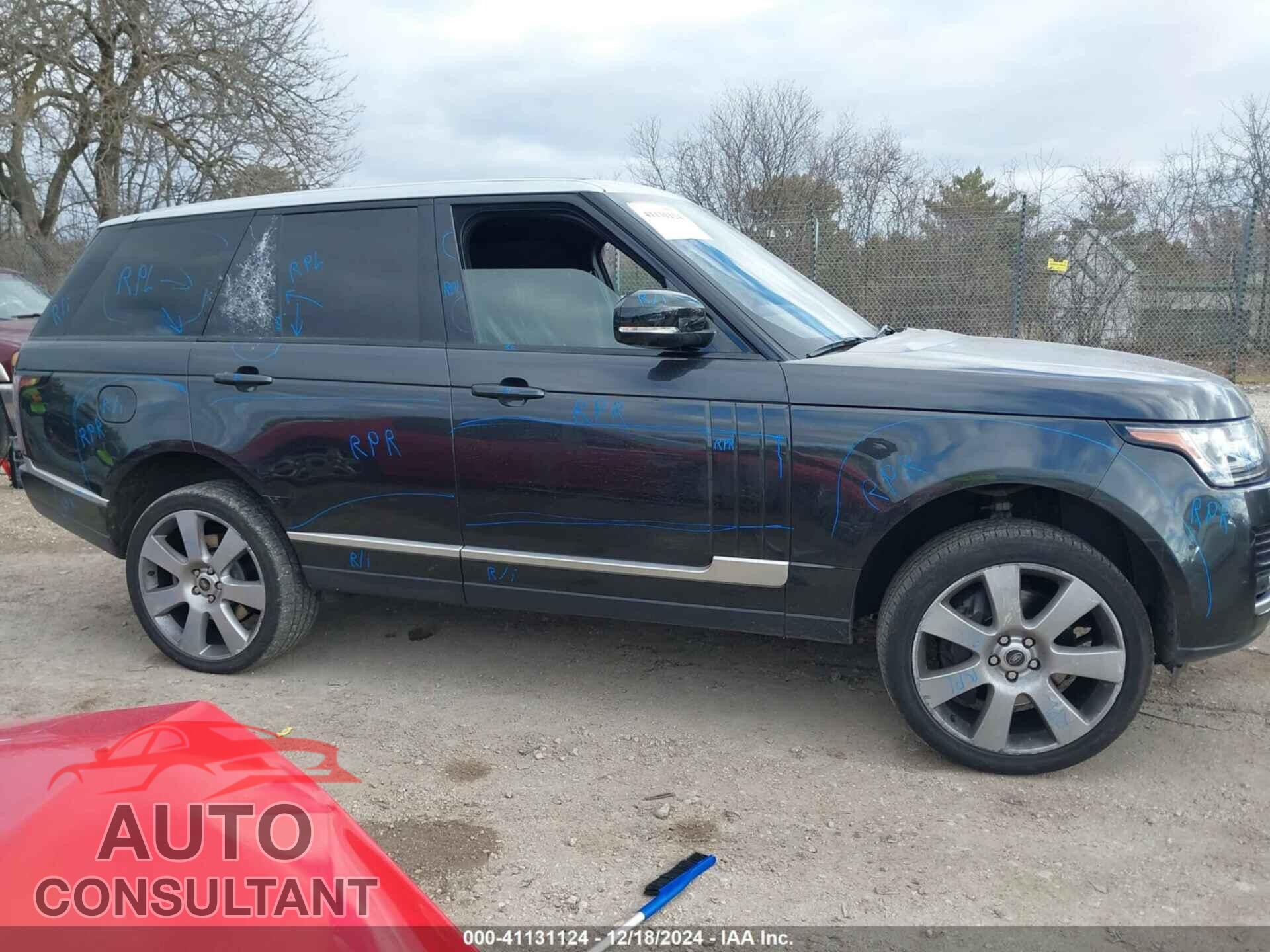 LAND ROVER RANGE ROVER 2013 - SALGS2EF5DA120564