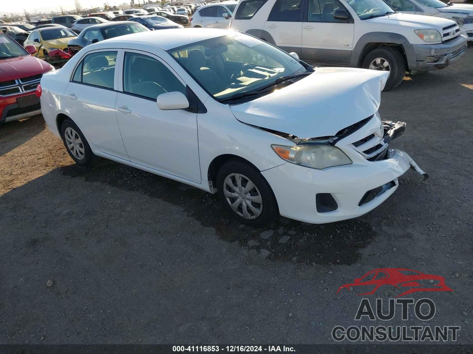 TOYOTA COROLLA 2013 - JTDBU4EE9DJ116127