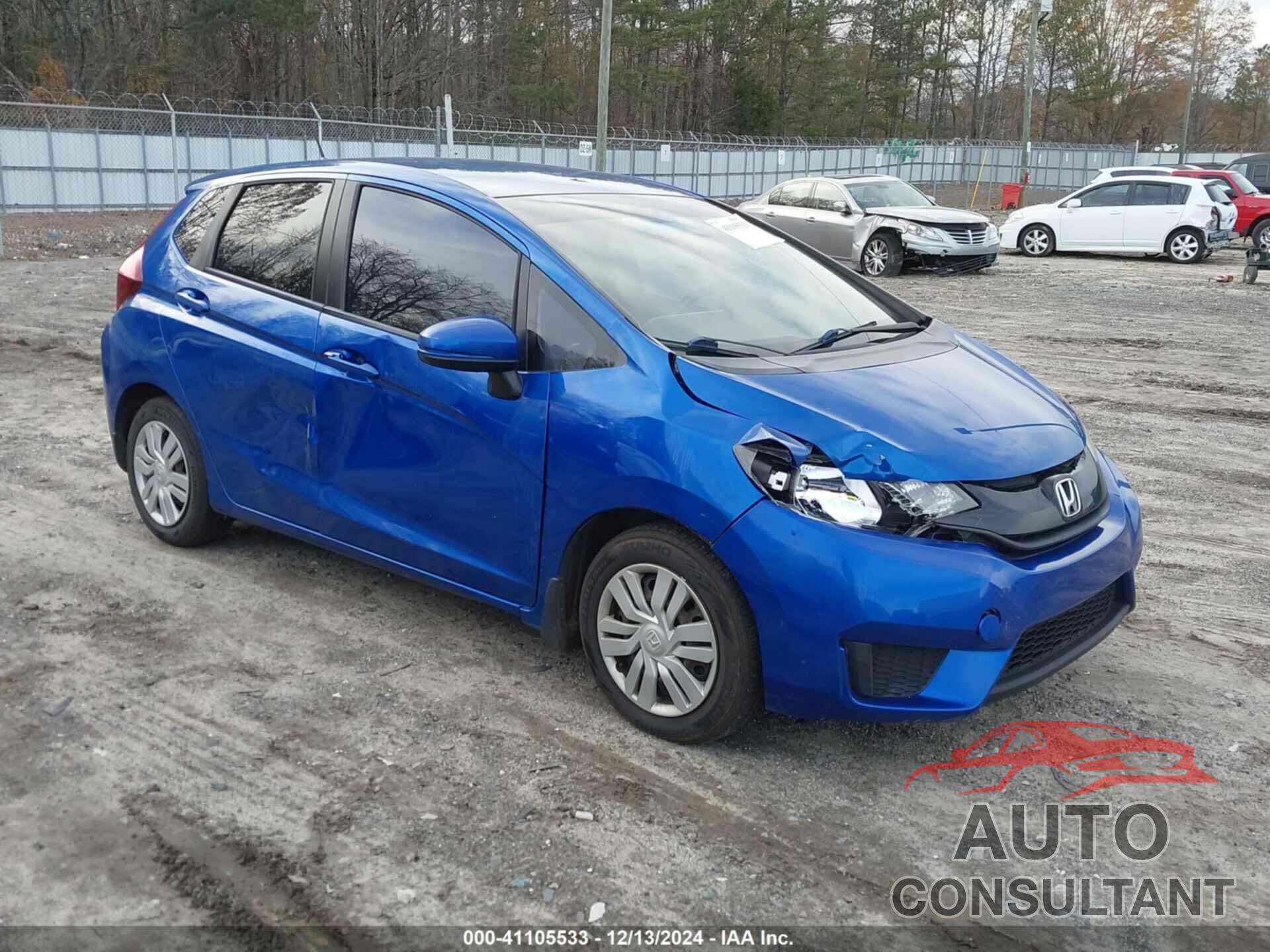 HONDA FIT 2017 - JHMGK5H54HS022894