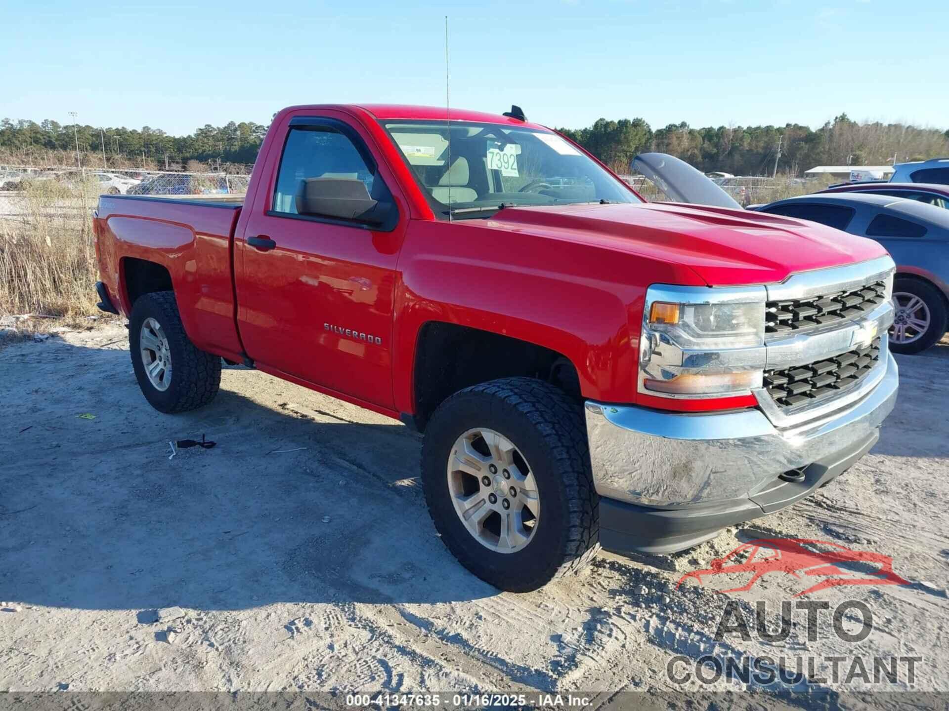 CHEVROLET SILVERADO 1500 2016 - 1GCNKNEC9GZ227550