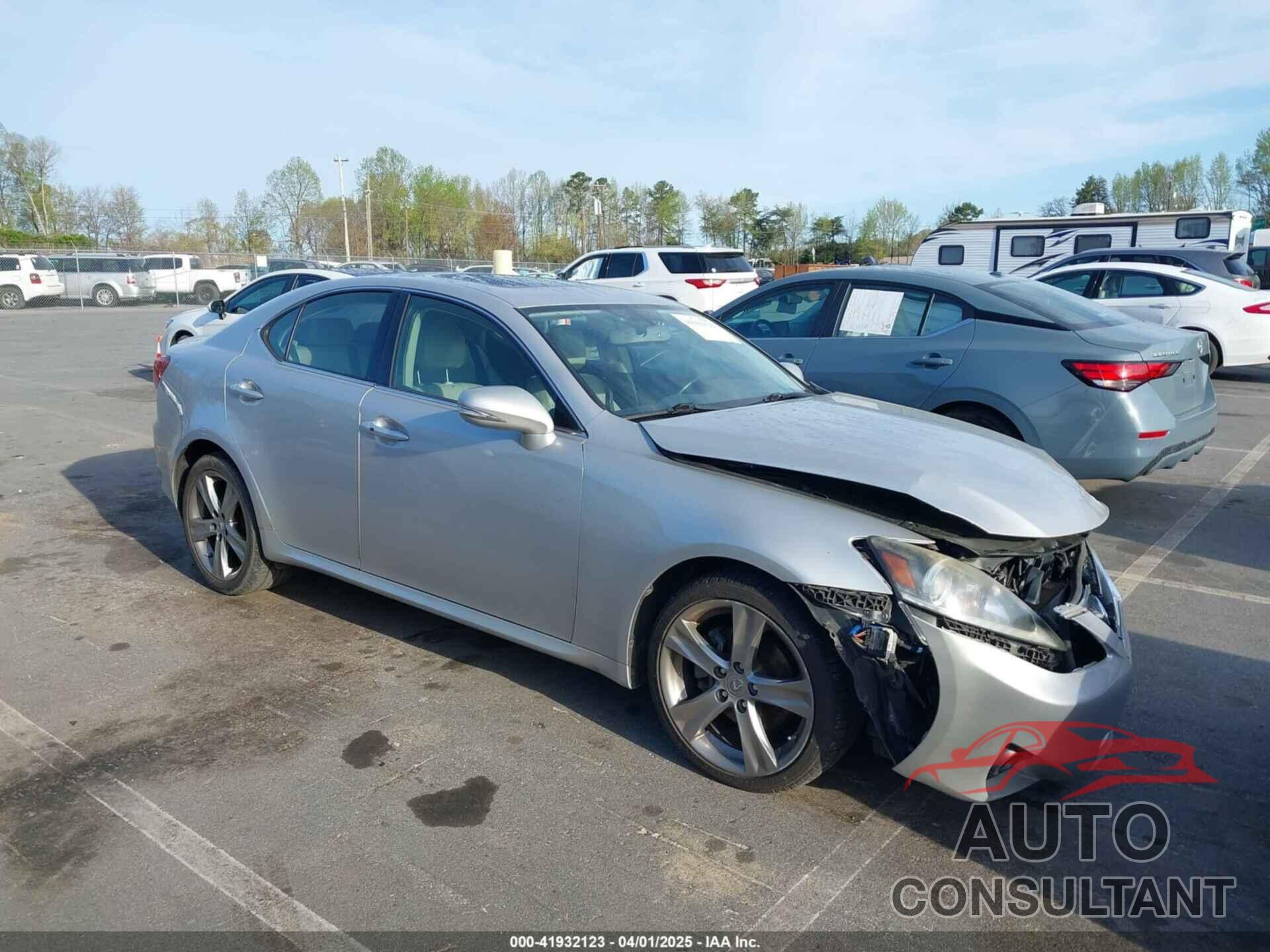 LEXUS IS 250 2012 - JTHBF5C26C5175134