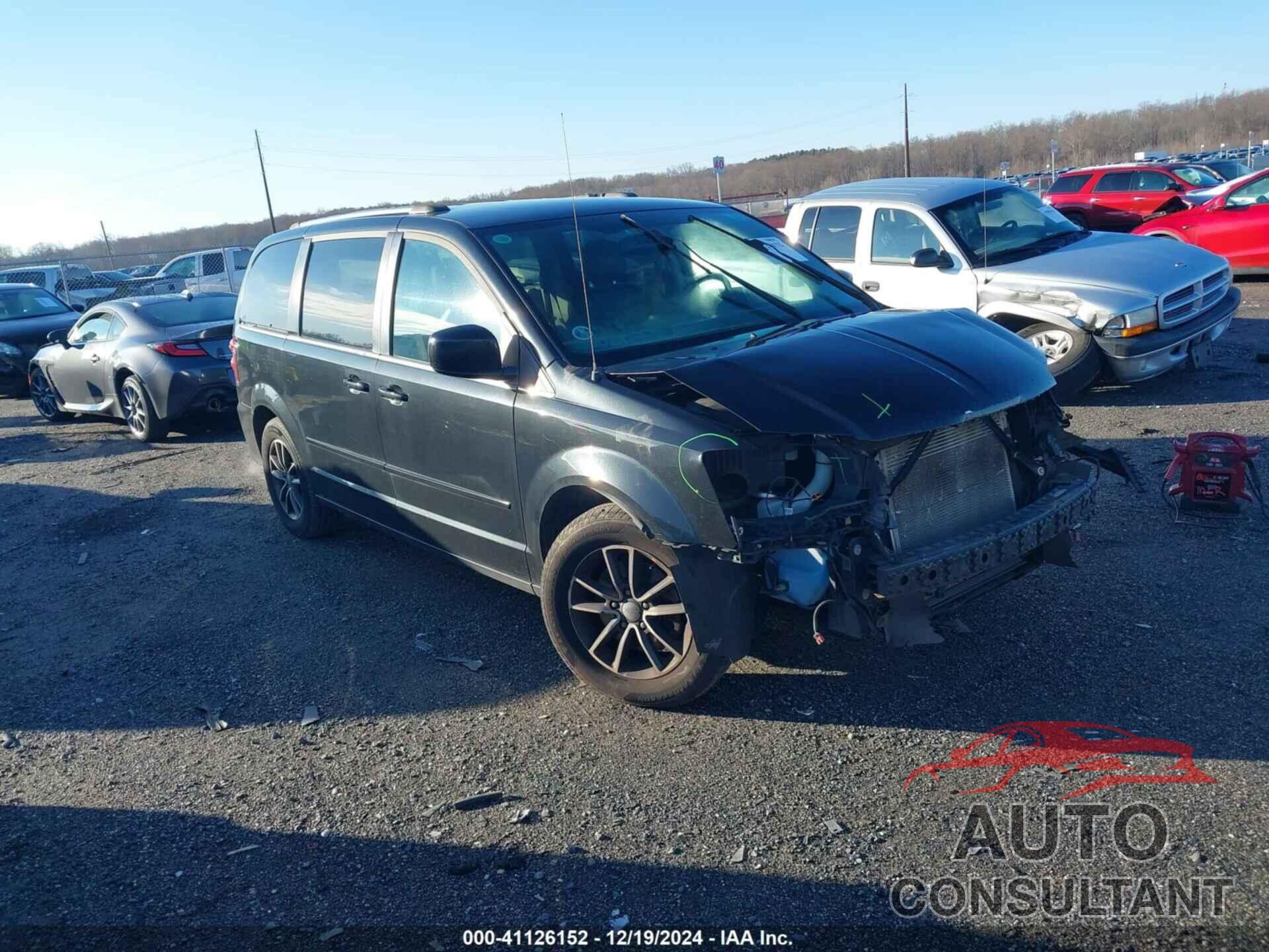 DODGE GRAND CARAVAN 2017 - 2C4RDGCGXHR600376