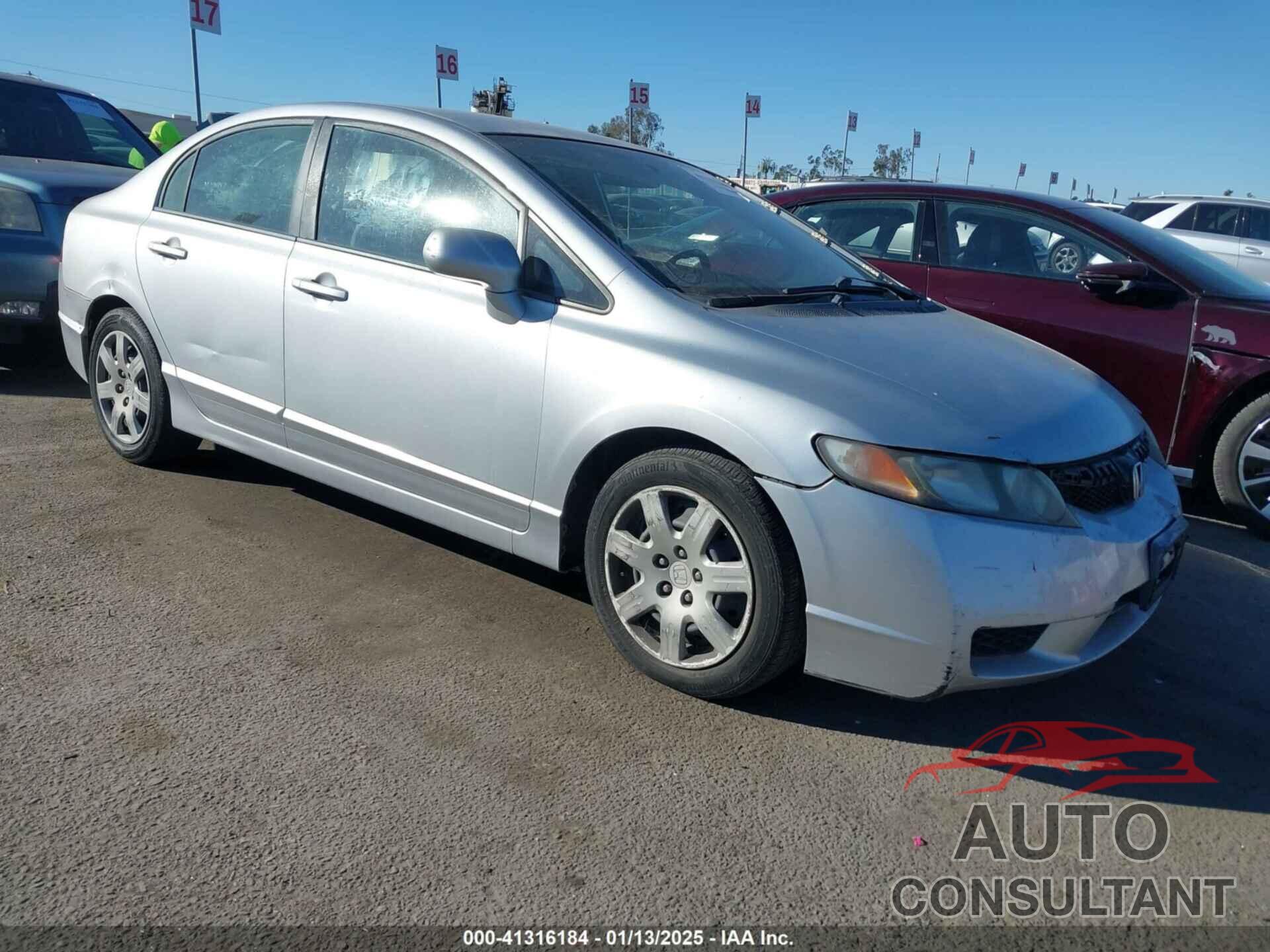 HONDA CIVIC 2009 - 2HGFA16509H306092