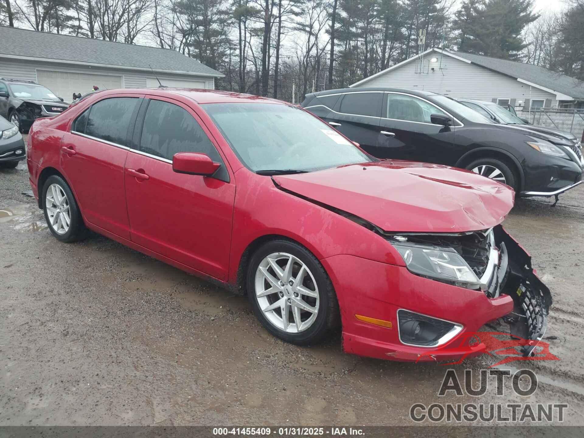 FORD FUSION 2012 - 3FAHP0JA8CR174978