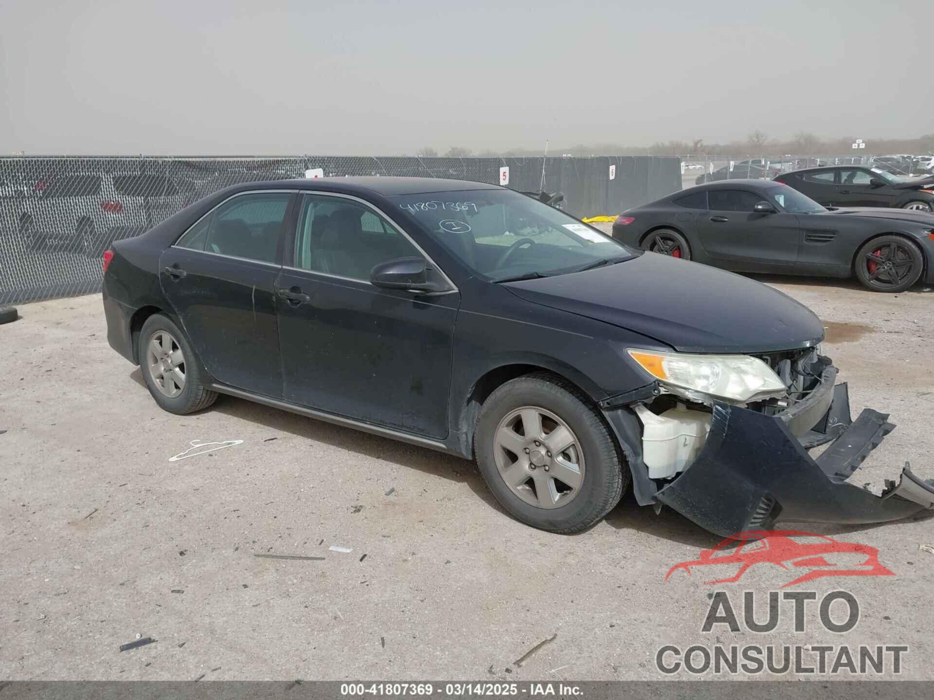 TOYOTA CAMRY 2012 - 4T4BF1FK5CR211084