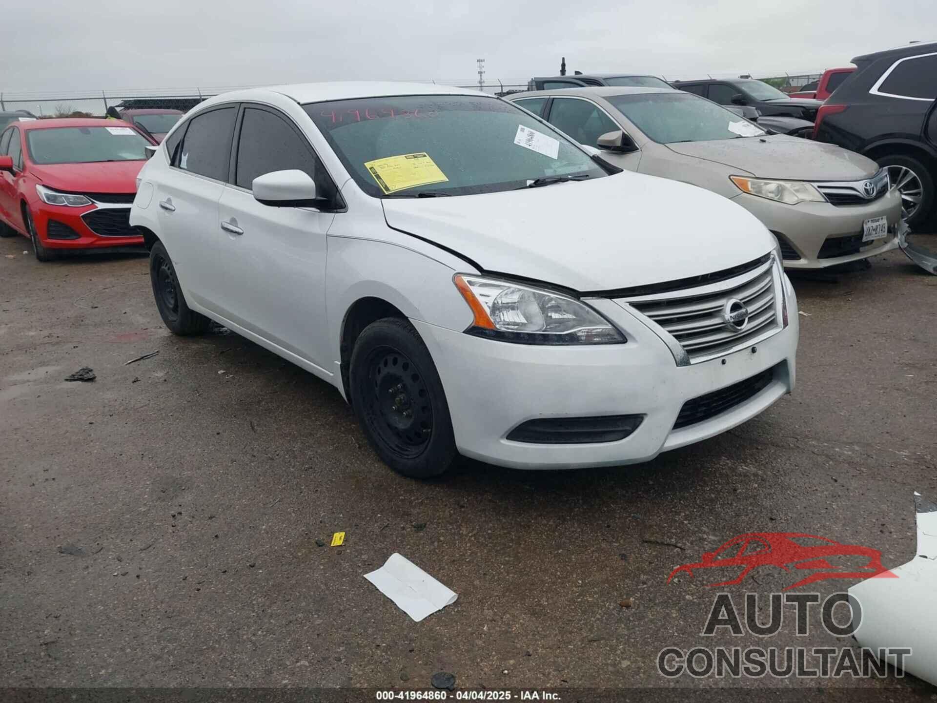 NISSAN SENTRA 2015 - 3N1AB7AP1FY330038