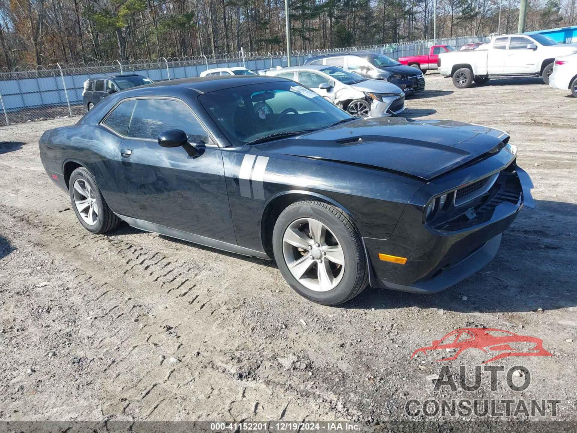 DODGE CHALLENGER 2012 - 2C3CDYAG5CH208567