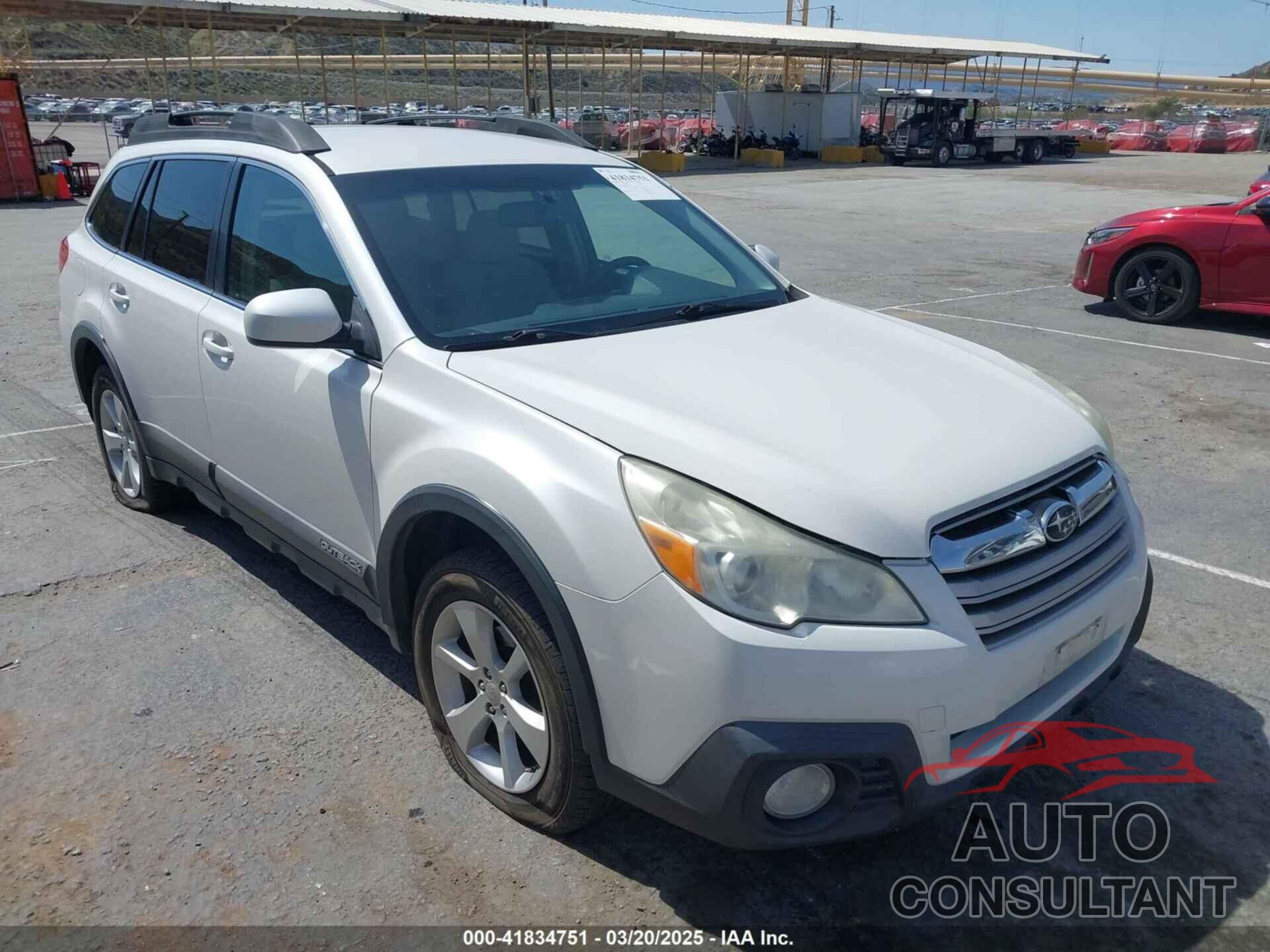SUBARU OUTBACK 2013 - 4S4BRBCC6D3259446