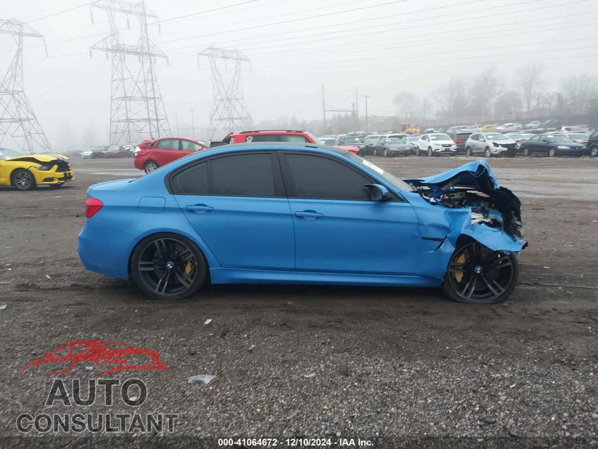 BMW M3 2017 - WBS8M9C32H5G85601