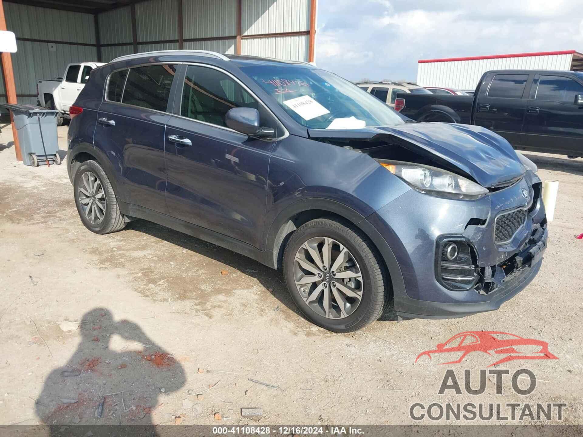 KIA SPORTAGE 2017 - KNDPN3AC3H7271681