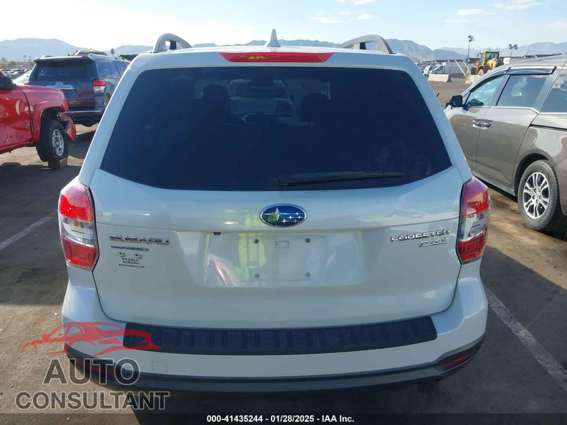 SUBARU FORESTER 2016 - JF2SJADC2GH442033